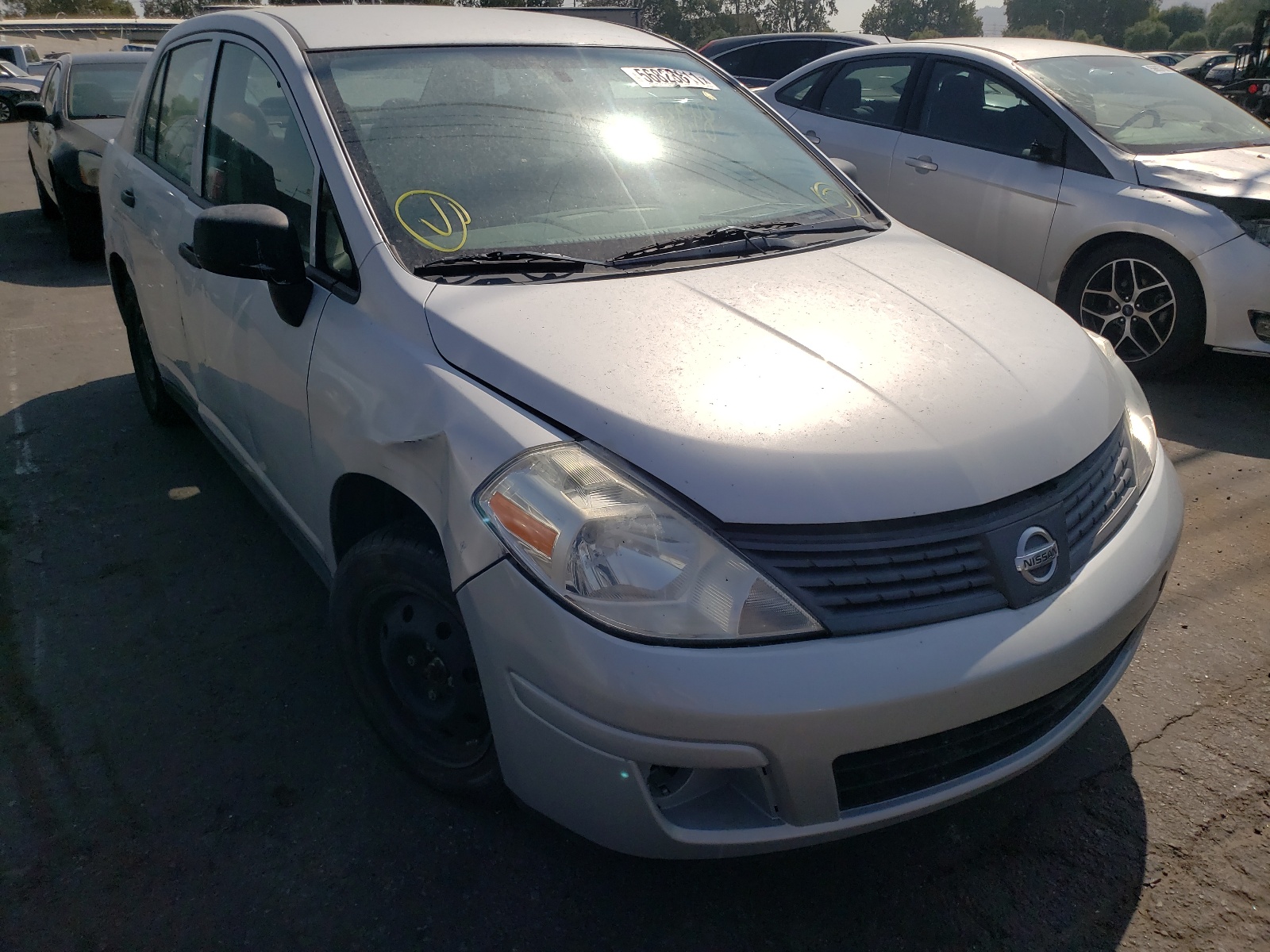 NISSAN VERSA S 2009 with VIN 3N1CC11E99L454433 - Photo from auction
