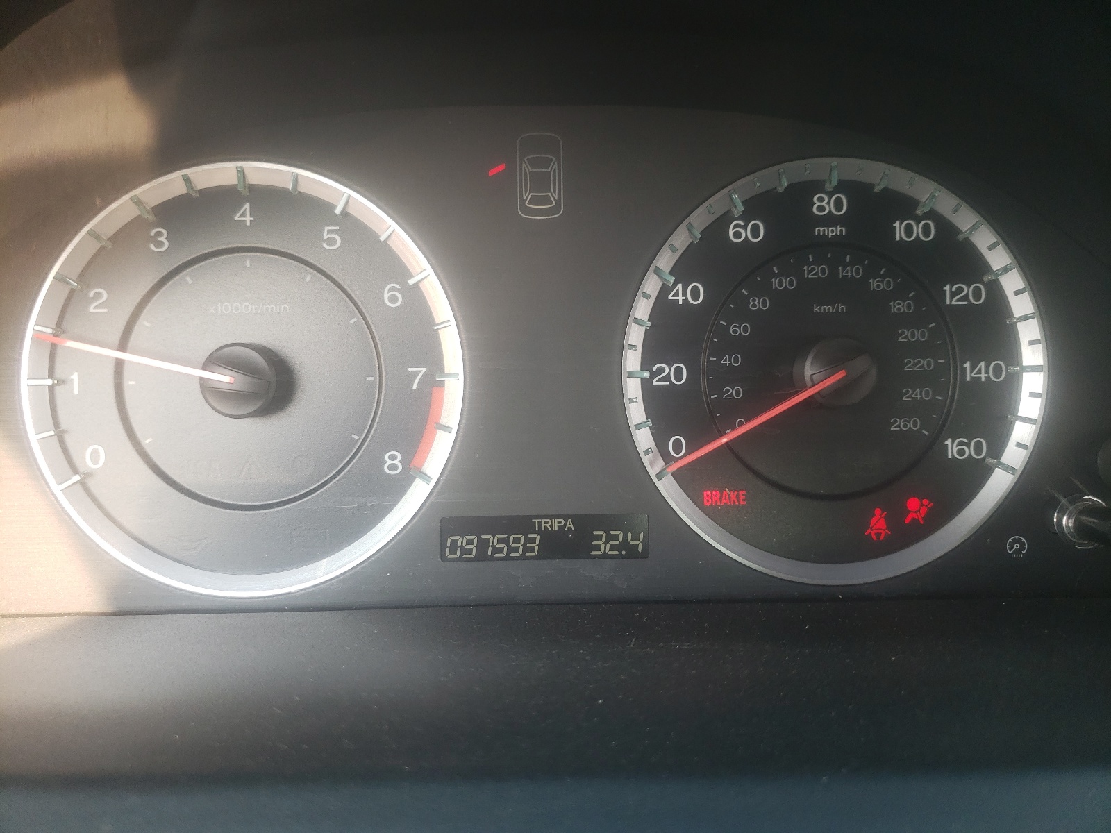 Photo 8 from auction – 2010 HONDA ACCORD EX with VIN 1HGCS1A74AA012514