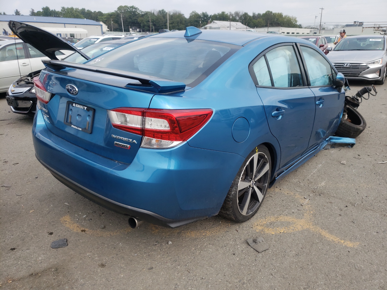Photo 4 from auction – 2017 SUBARU IMPREZA SP with VIN 4S3GKAL68H3604971