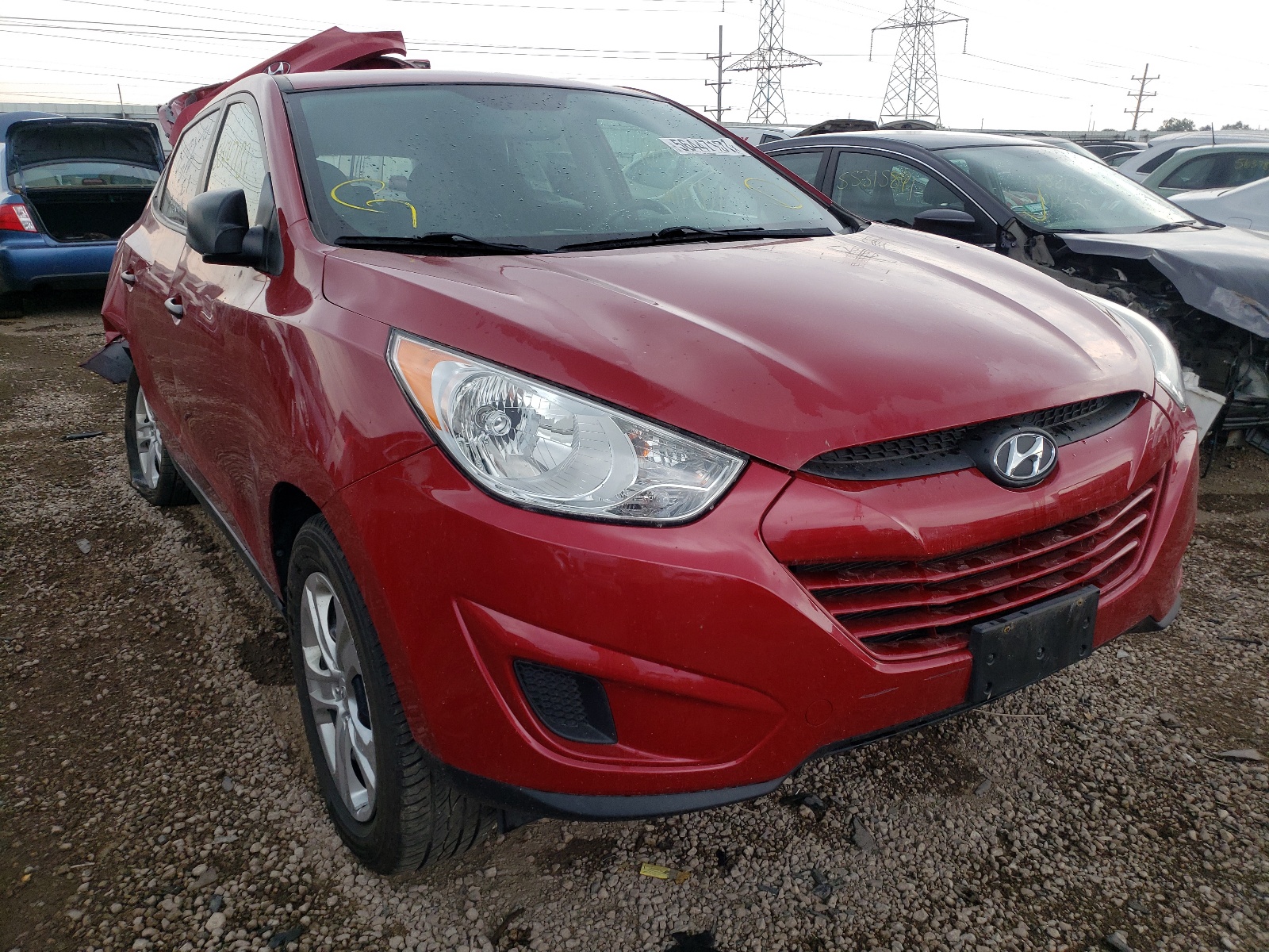 Photo 1 from auction – 2013 HYUNDAI TUCSON GL with VIN KM8JT3AB2DU712419