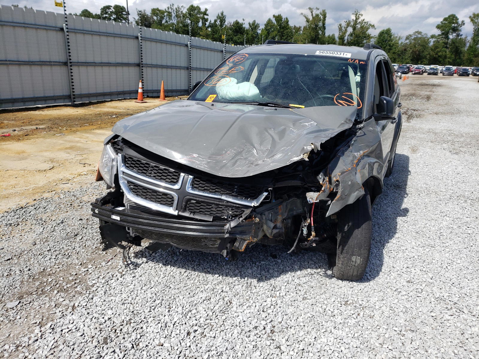 Photo 9 from auction – 2019 DODGE JOURNEY SE with VIN 3C4PDCAB3KT867967