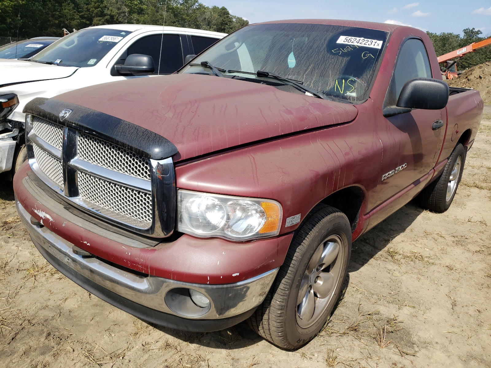 Photo 2 from auction – 2002 DODGE RAM 1500 with VIN 1D7HA16N42J171149