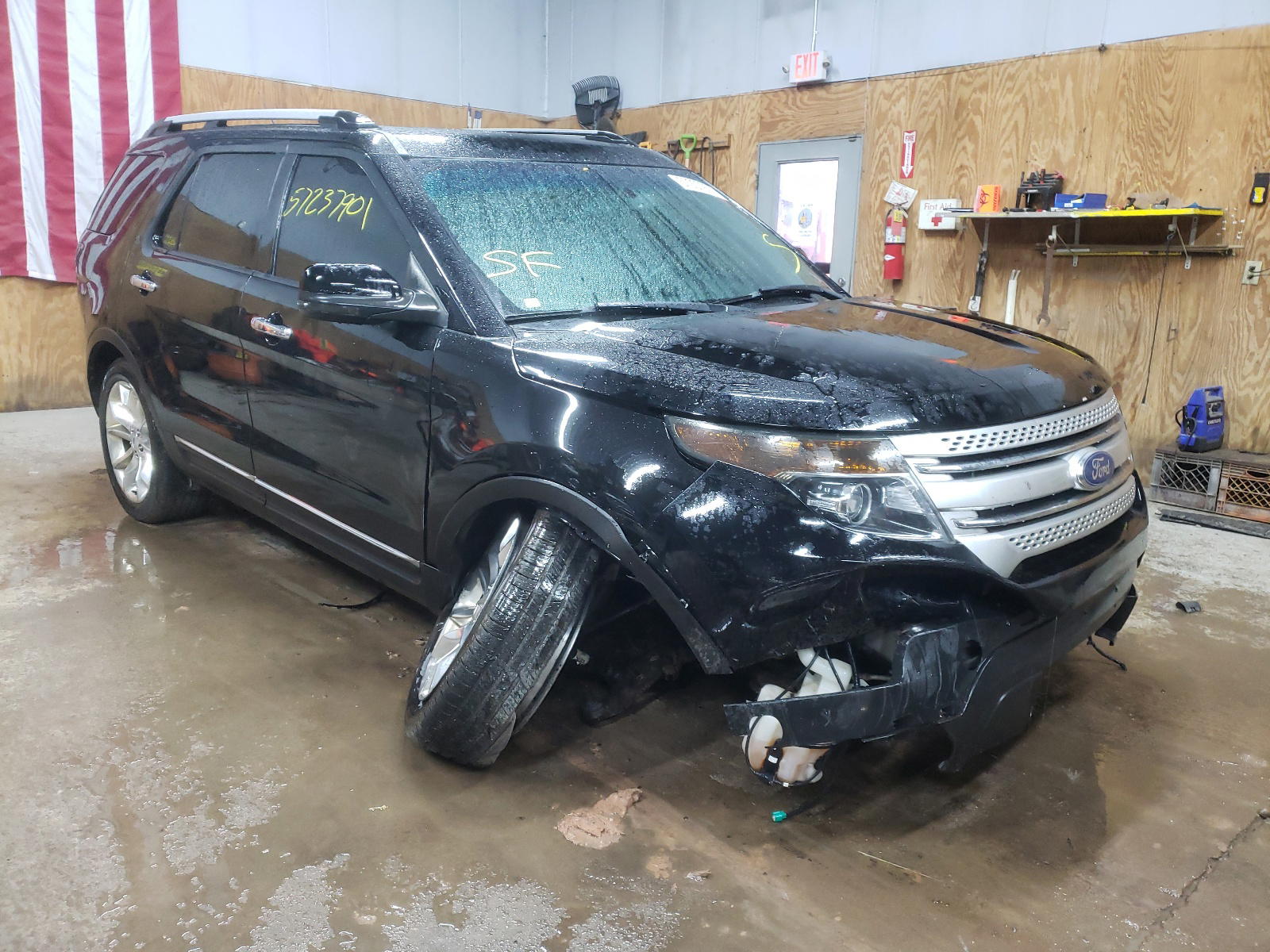 FORD EXPLORER X 2012 with VIN 1FMHK8D87CGA19972 - Photo from auction