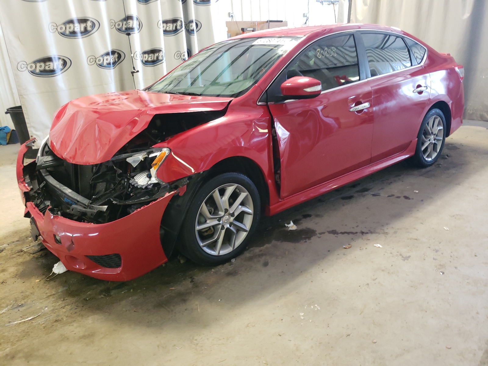 Photo 2 from auction – 2015 NISSAN SENTRA S with VIN 3N1AB7AP2FY229073
