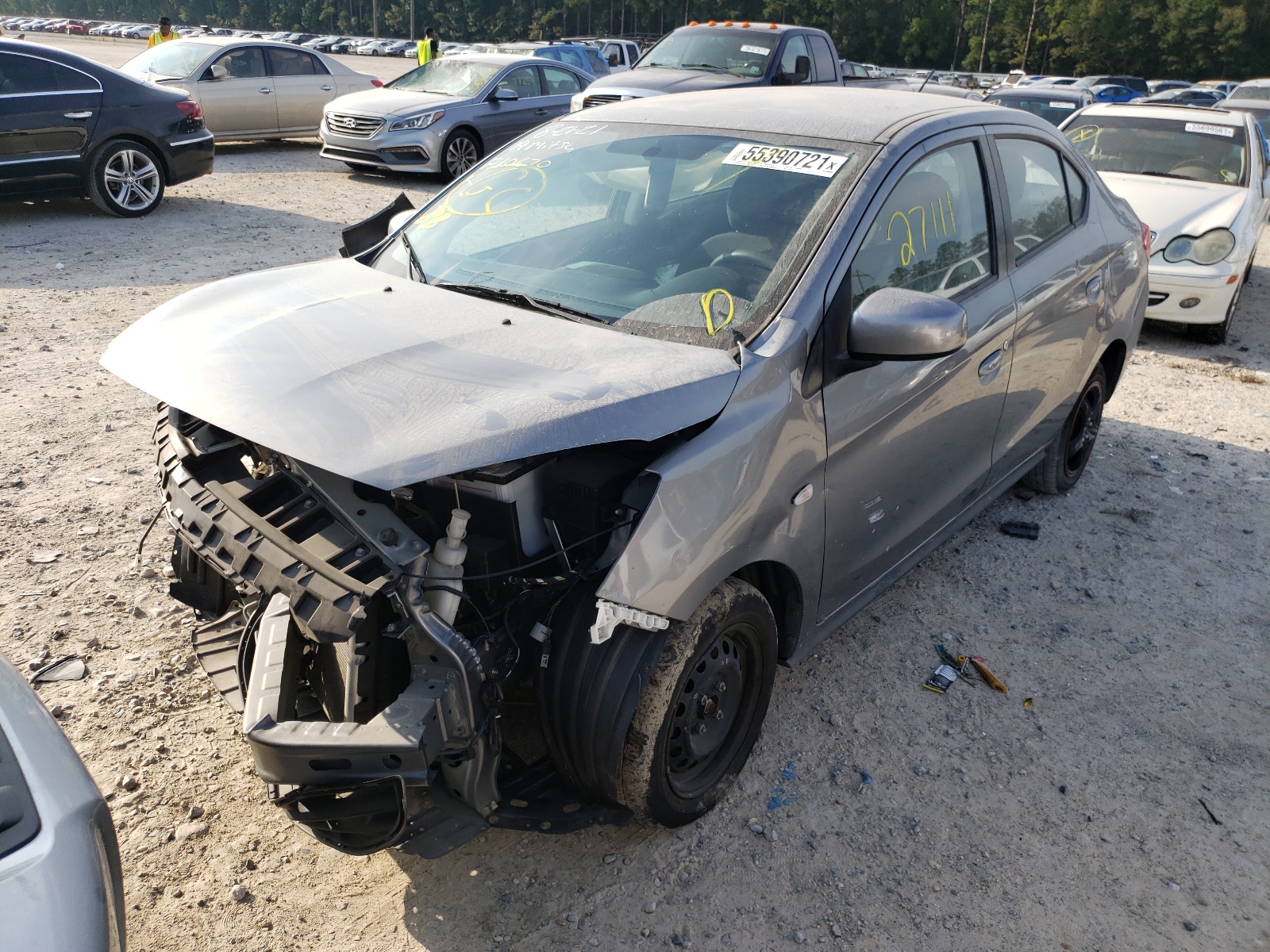 Photo 2 from auction – 2019 MITSUBISHI MIRAGE G4 with VIN ML32F3FJ3KHF10670
