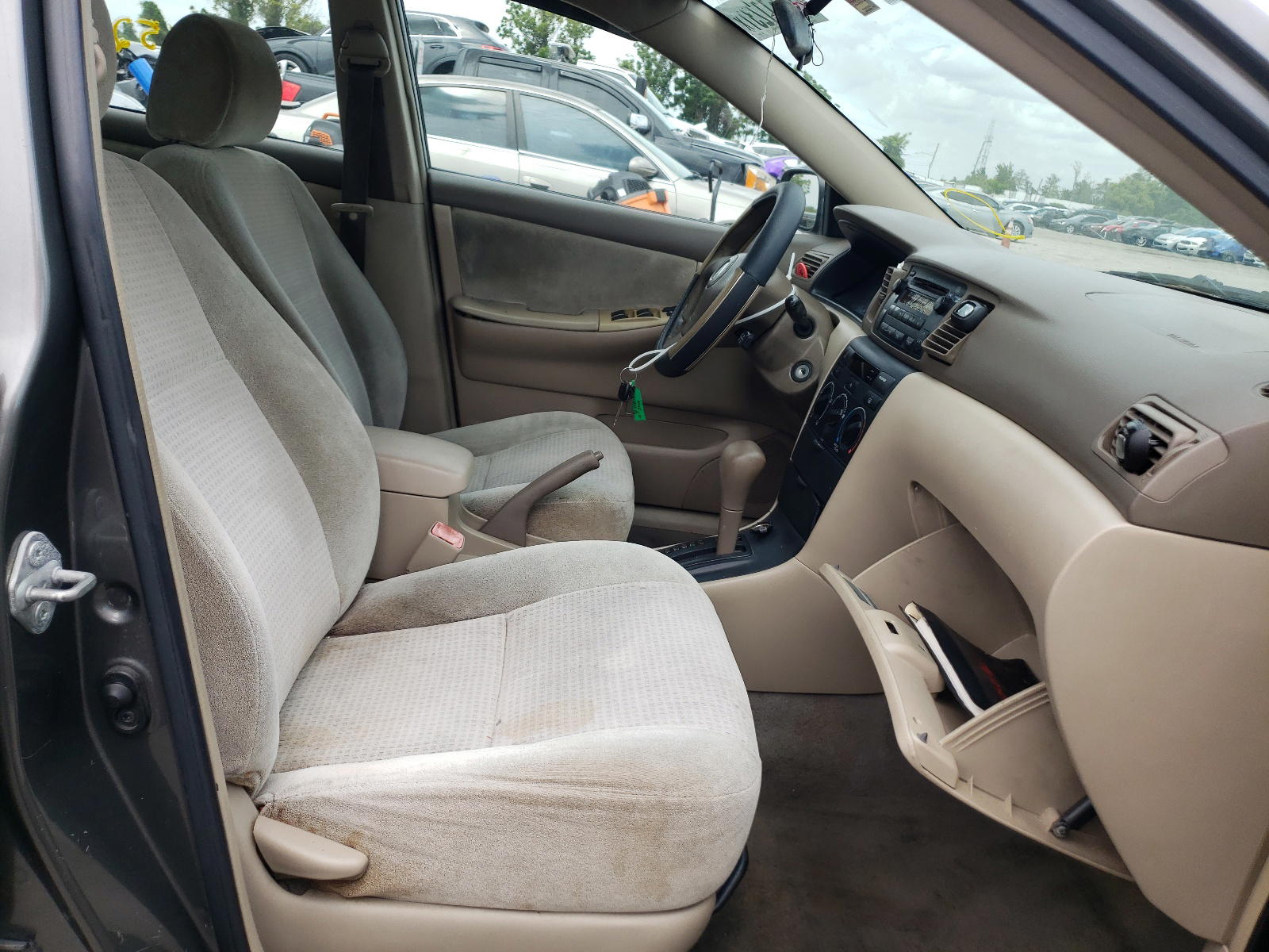 Photo 5 from auction – 2007 TOYOTA COROLLA CE with VIN 2T1BR32E37C784019