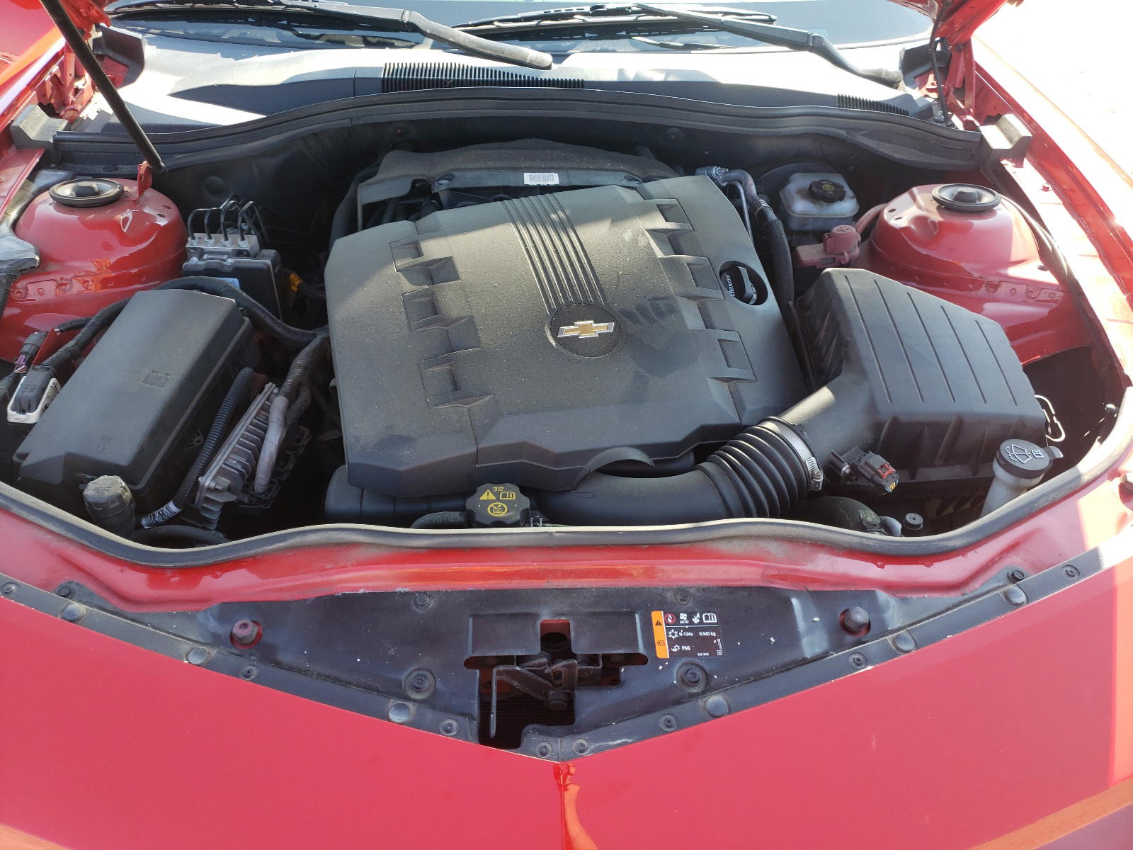 Photo 7 from auction – 2012 CHEVROLET CAMARO LS with VIN 2G1FE1E35C9207054