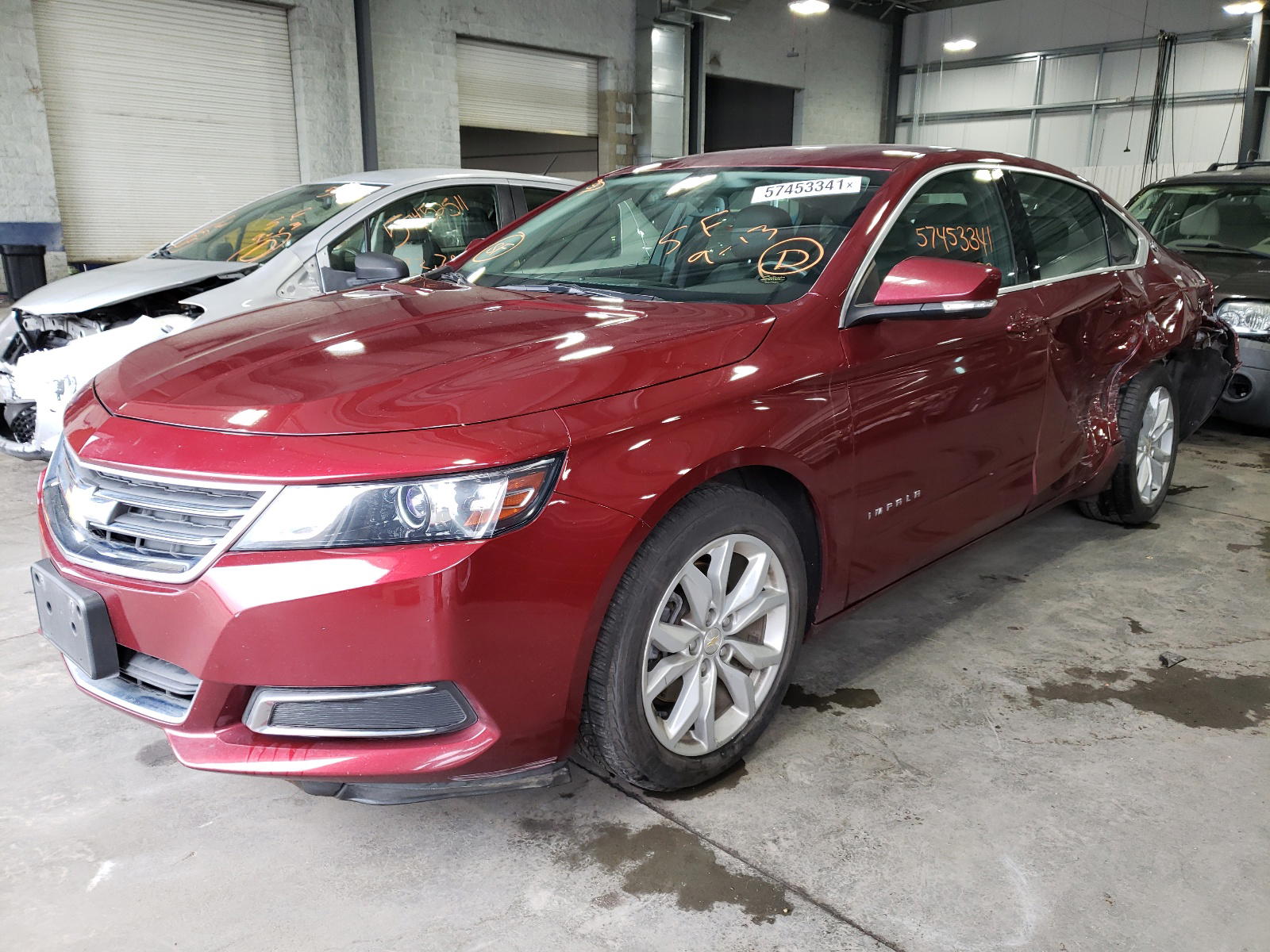 Photo 2 from auction – 2016 CHEVROLET IMPALA LT with VIN 1G1105SA7GU162419