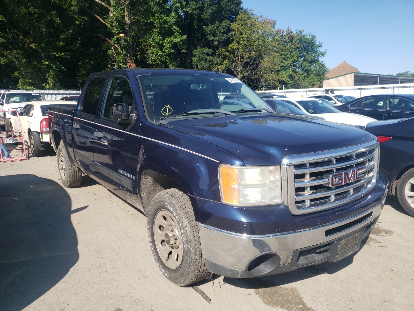 GMC SIERRA C15 2009 with VIN 3GTEC13CX9G216035 - Photo from auction