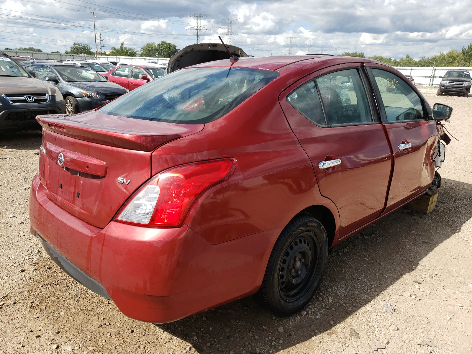 Photo 4 from auction – 2017 NISSAN VERSA S with VIN 3N1CN7AP8HK431468