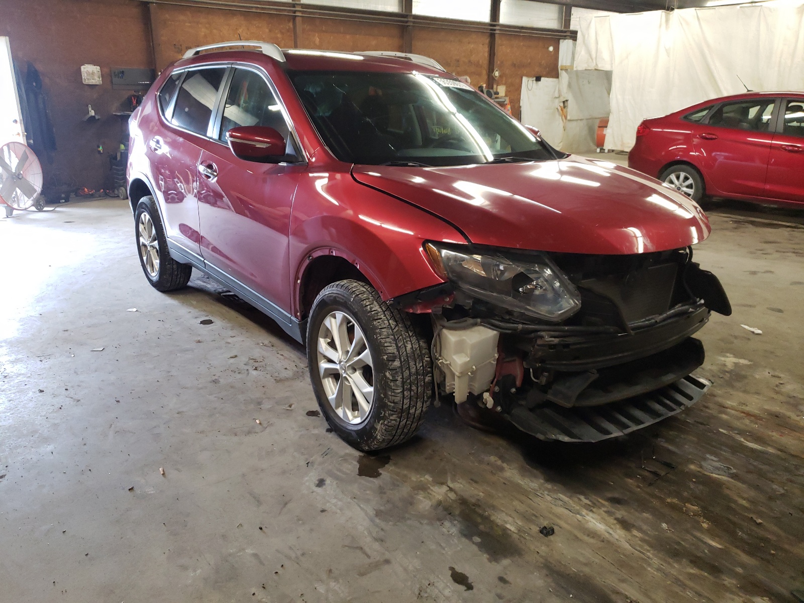 NISSAN ROGUE S 2014 with VIN 5N1AT2MV5EC790202 - Photo from auction