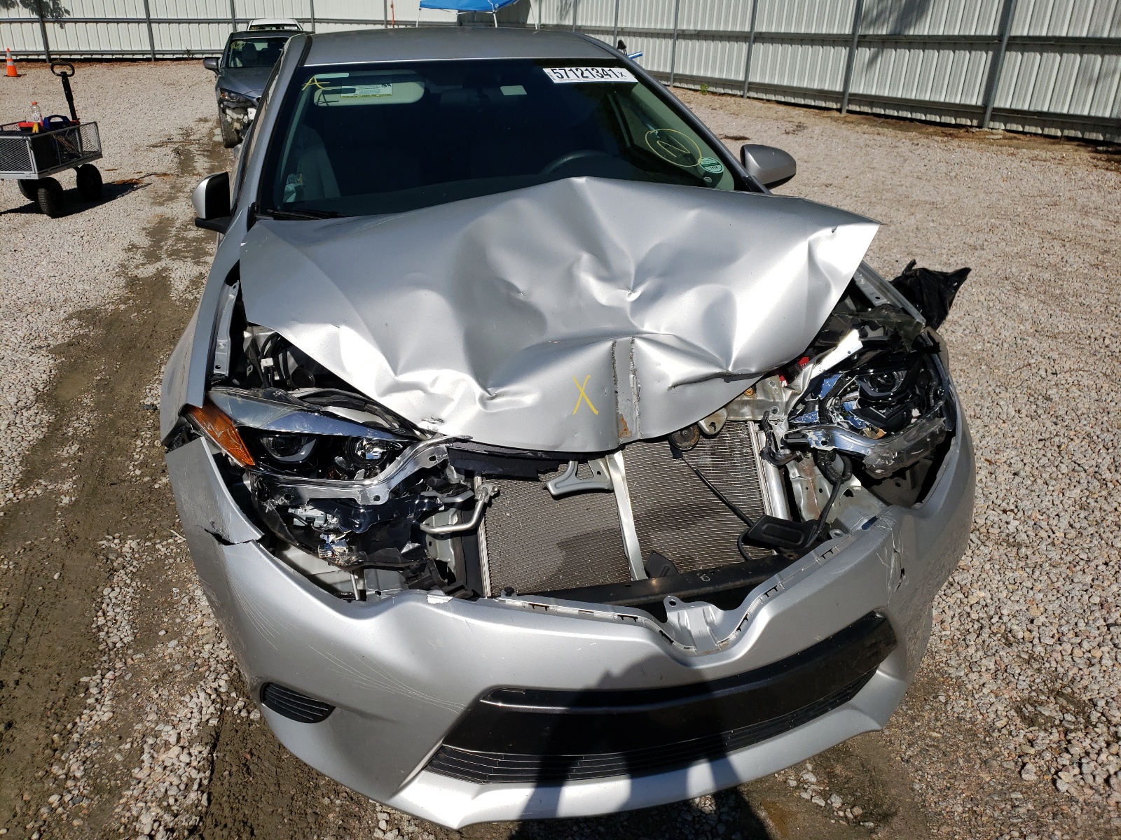 Photo 9 from auction – 2016 TOYOTA COROLLA L with VIN 2T1BURHE1GC535355