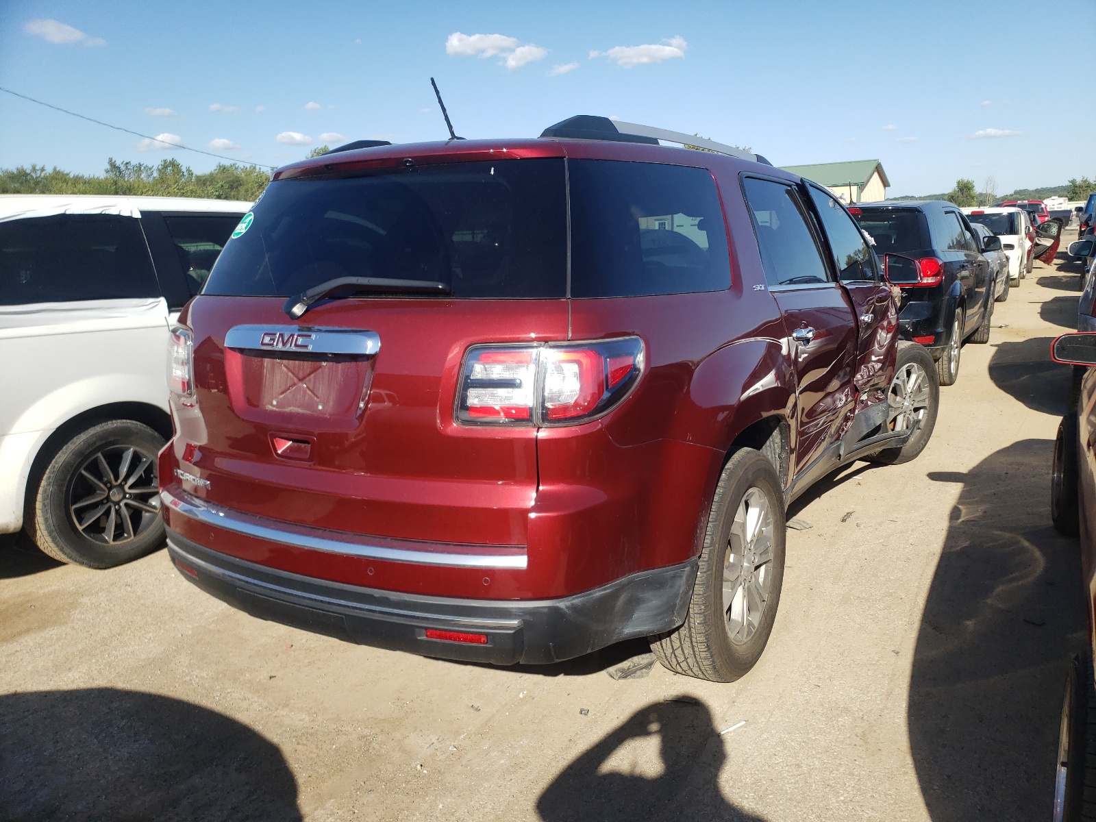 Photo 4 from auction – 2015 GMC ACADIA SLT with VIN 1GKKRRKDXFJ353324