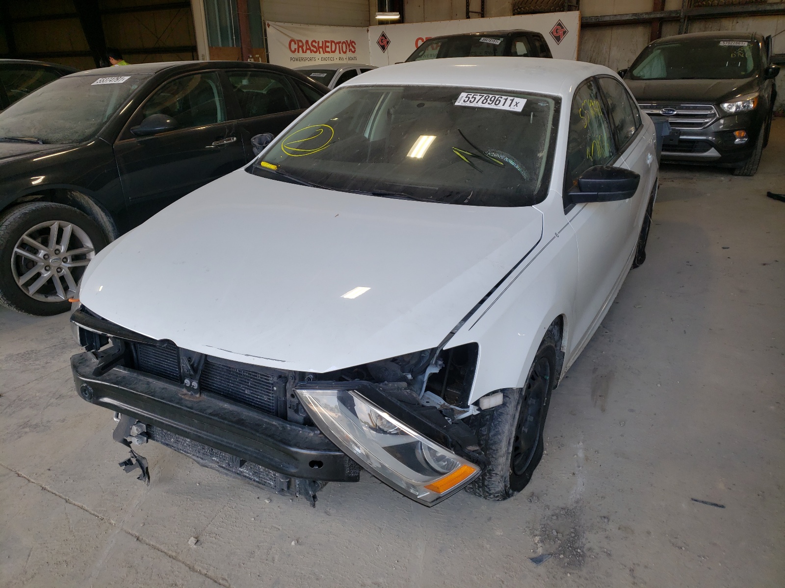 Photo 2 from auction – 2014 VOLKSWAGEN JETTA BASE with VIN 3VW2K7AJ7EM333008