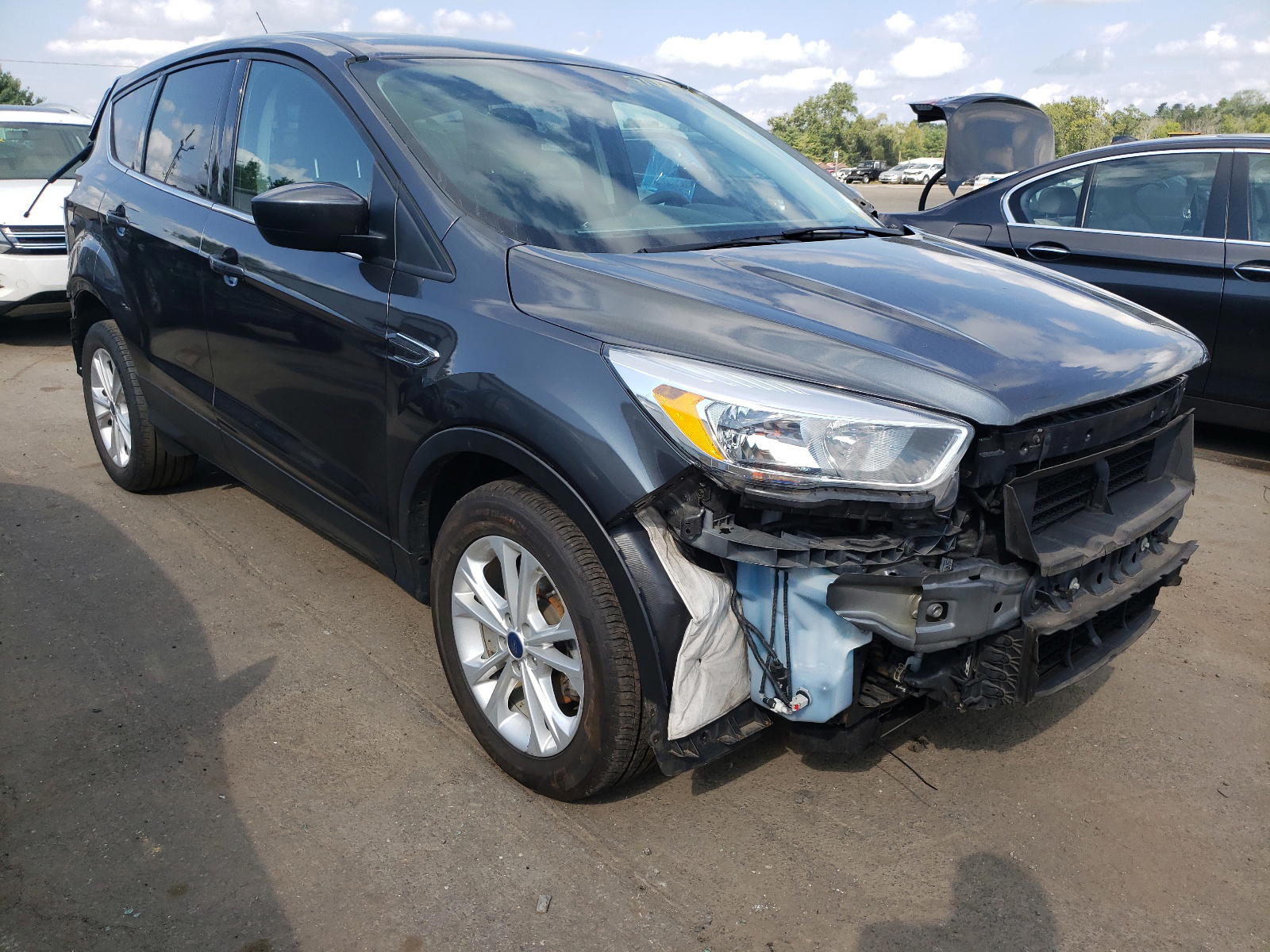 FORD ESCAPE SE 2017 with VIN 1FMCU0GD0HUB99206 - Photo from auction