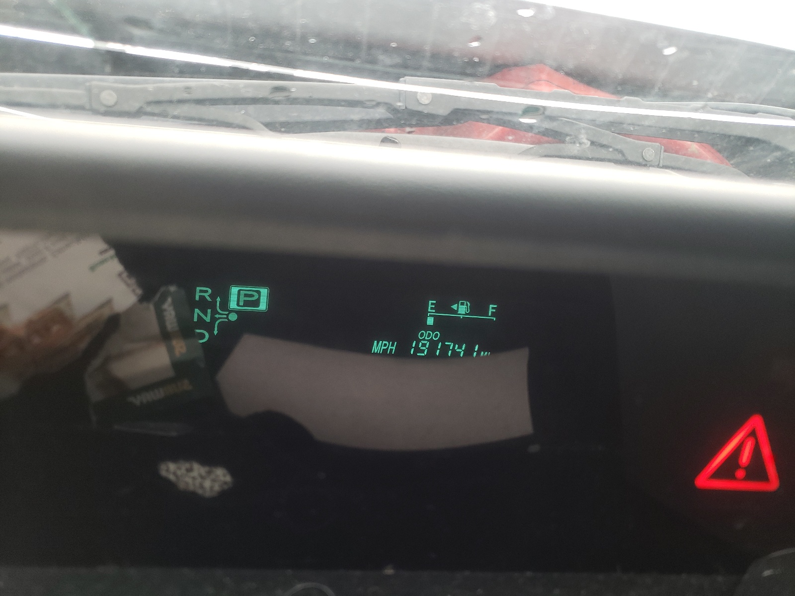 Photo 8 from auction – 2008 TOYOTA PRIUS with VIN JTDKB20U087720127