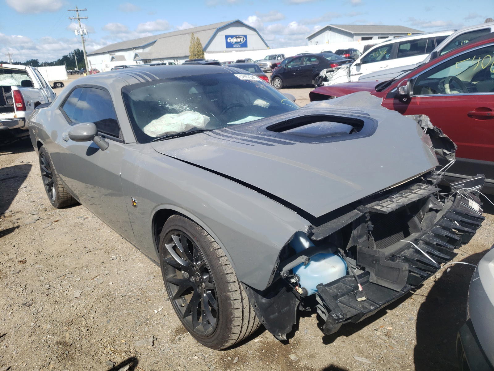 DODGE CHALLENGER 2017 with VIN 2C3CDZFJ1HH666401 - Photo from auction