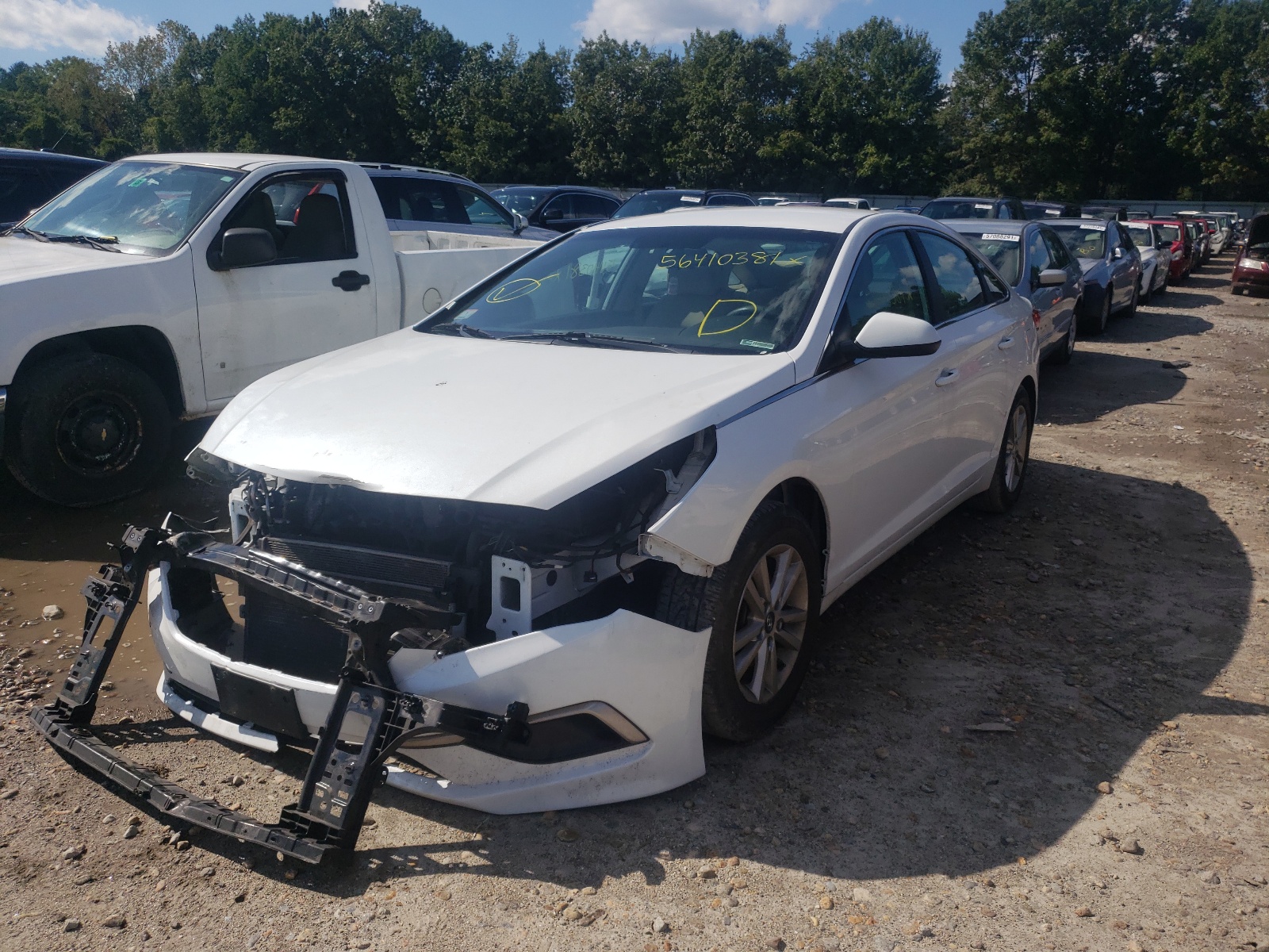 Photo 2 from auction – 2016 HYUNDAI SONATA SE with VIN 5NPE24AF3GH276583