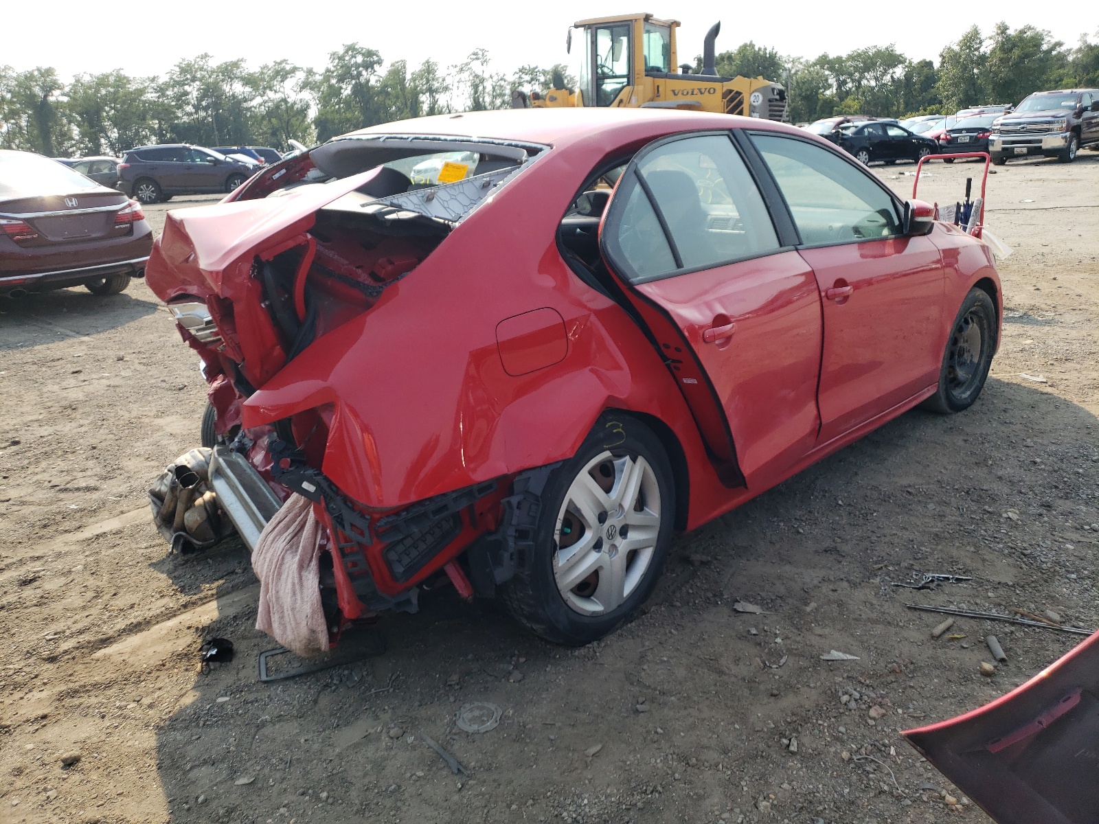 Photo 4 from auction – 2012 VOLKSWAGEN JETTA SE with VIN 3VWDP7AJ0CM318440