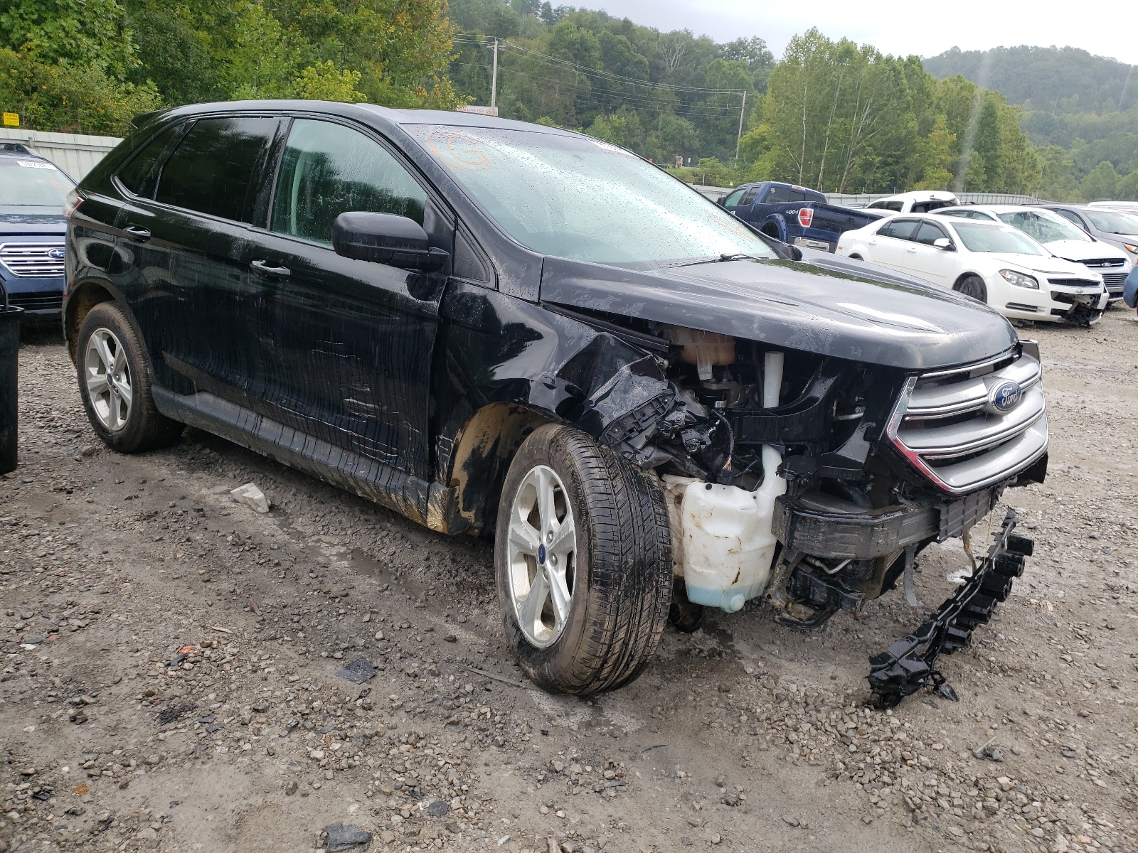 FORD EDGE SE 2017 z numerem VIN 2FMPK4G94HBB36318 - Zdjęcie z aukcji