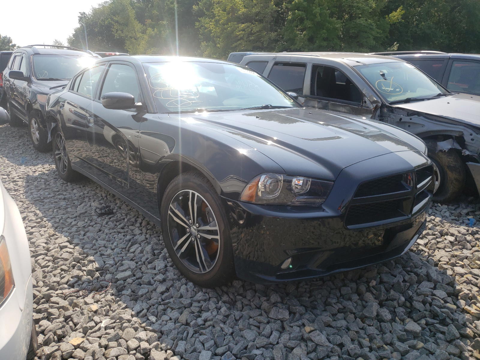 DODGE CHARGER SX 2014 with VIN 2C3CDXJG2EH141410 - Photo from auction