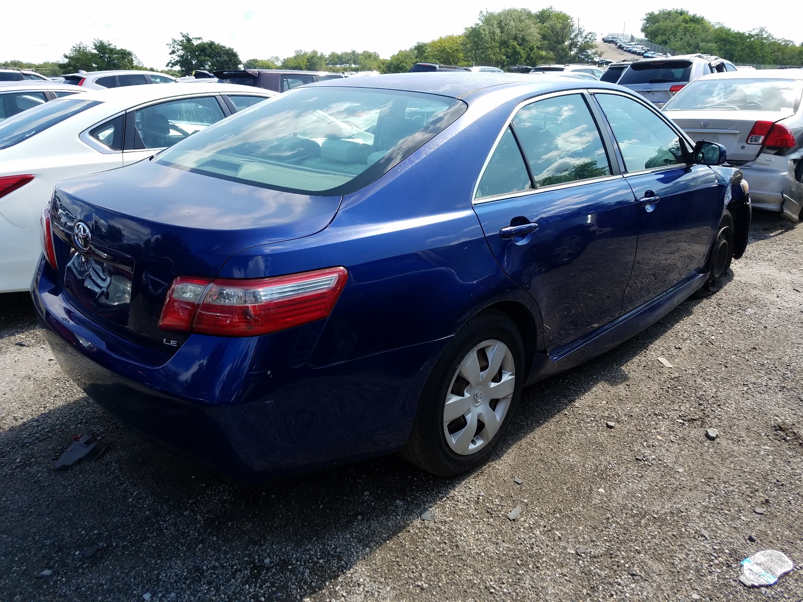 Photo 4 from auction – 2007 TOYOTA CAMRY CE with VIN 4T1BE46KX7U018112
