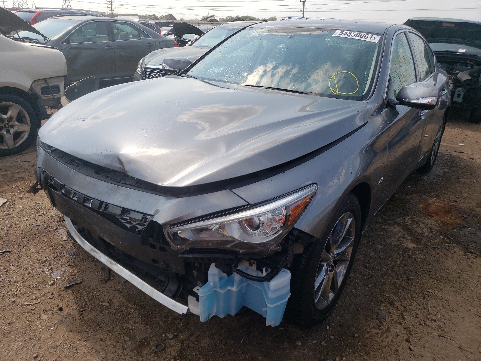 Photo 2 from auction – 2017 INFINITI Q50 PREMIU with VIN JN1EV7AR9HM837298