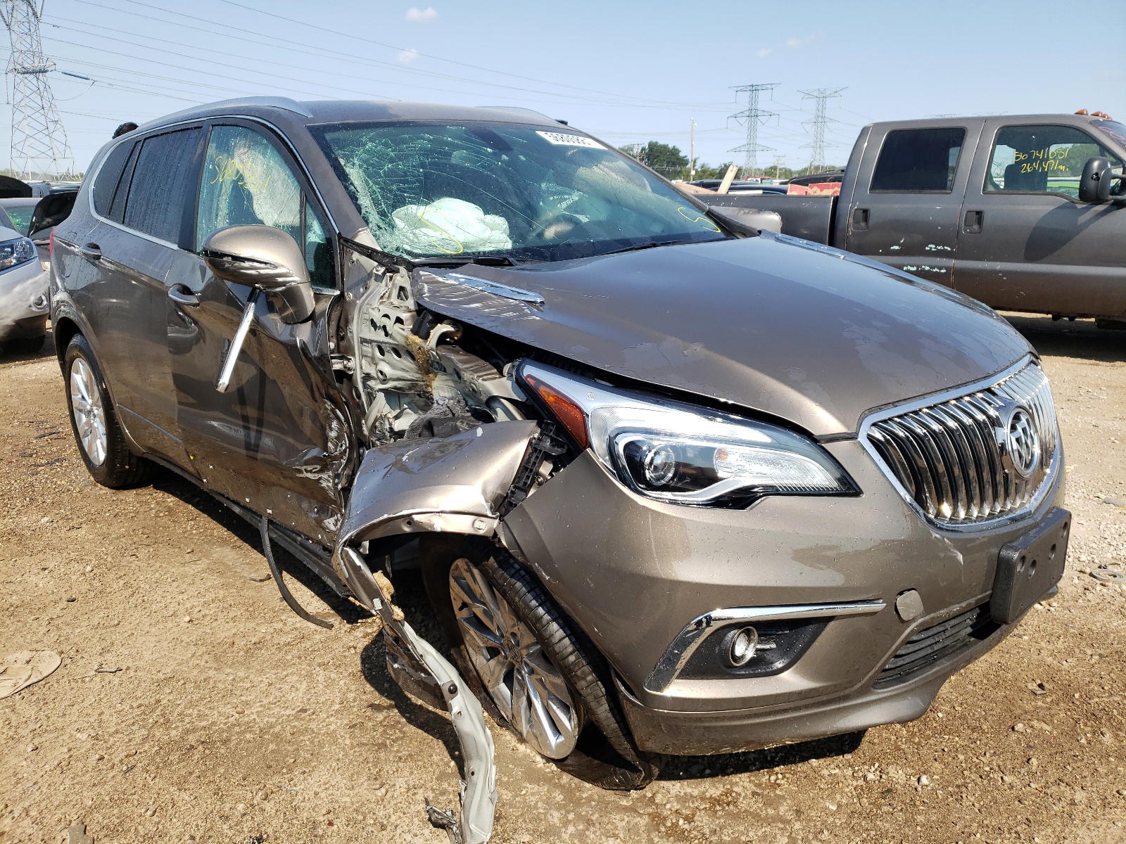 BUICK ENVISION E 2017 with VIN LRBFXBSA5HD001798 - Photo from auction
