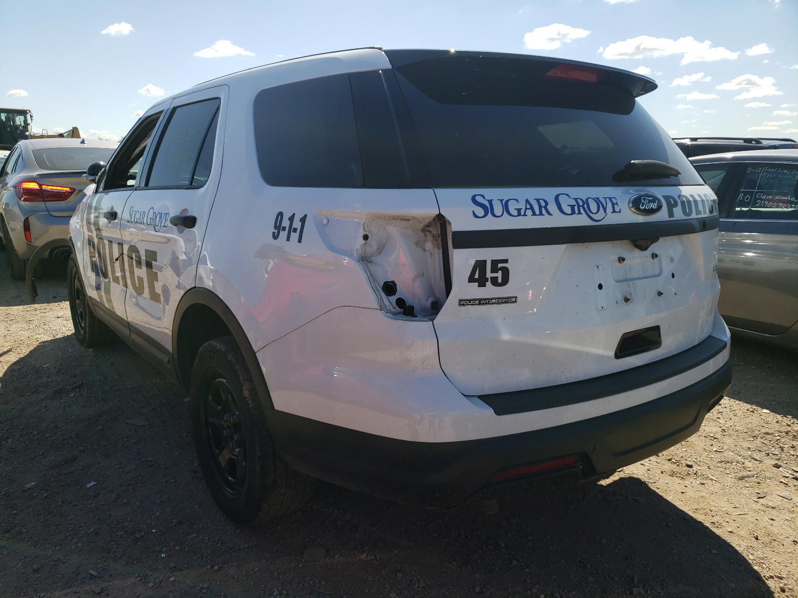 Photo 3 from auction – 2018 FORD EXPLORER P with VIN 1FM5K8AR0JGC74508