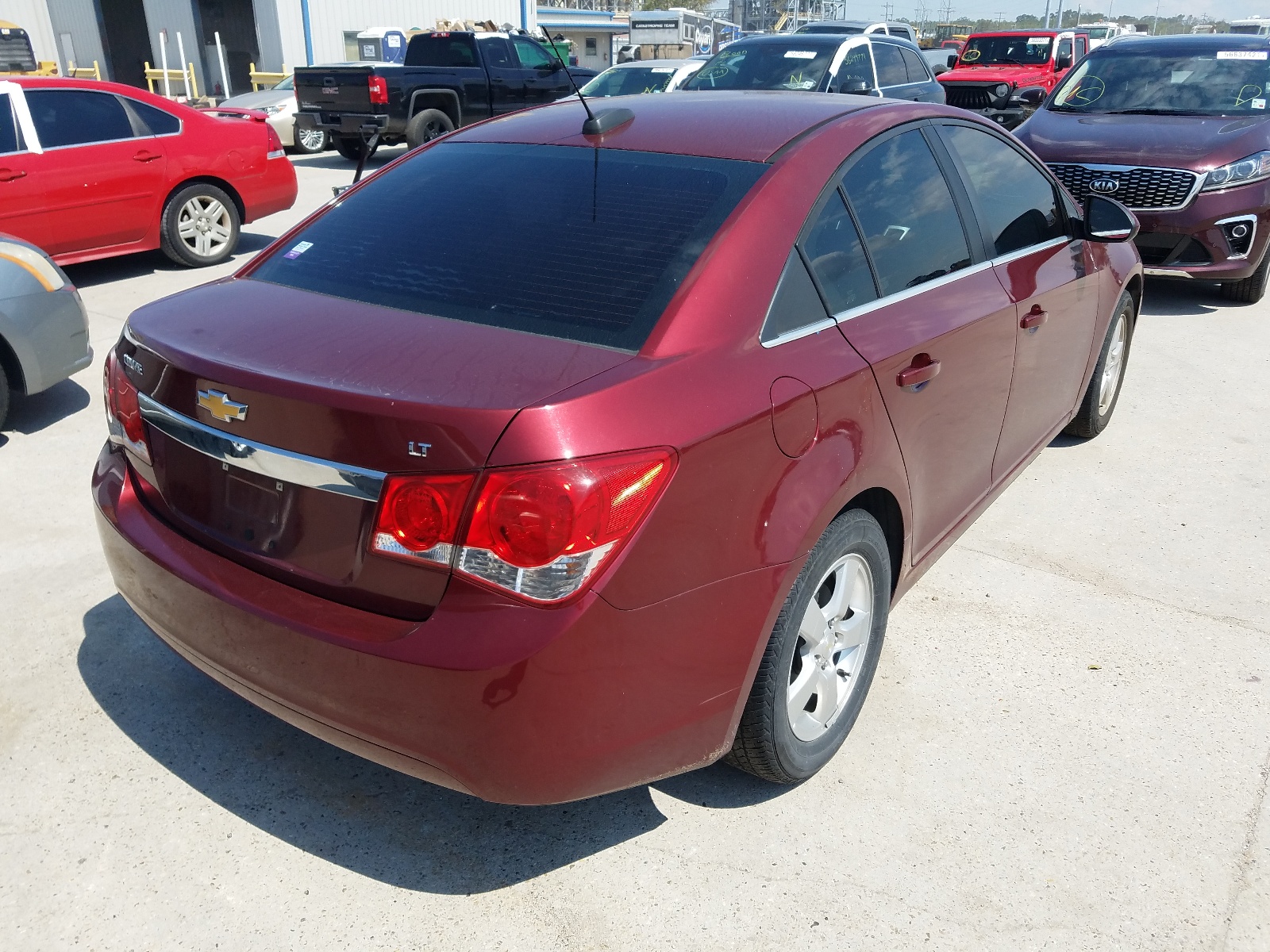 Photo 4 from auction – 2015 CHEVROLET CRUZE LT with VIN 1G1PC5SB2F7140819