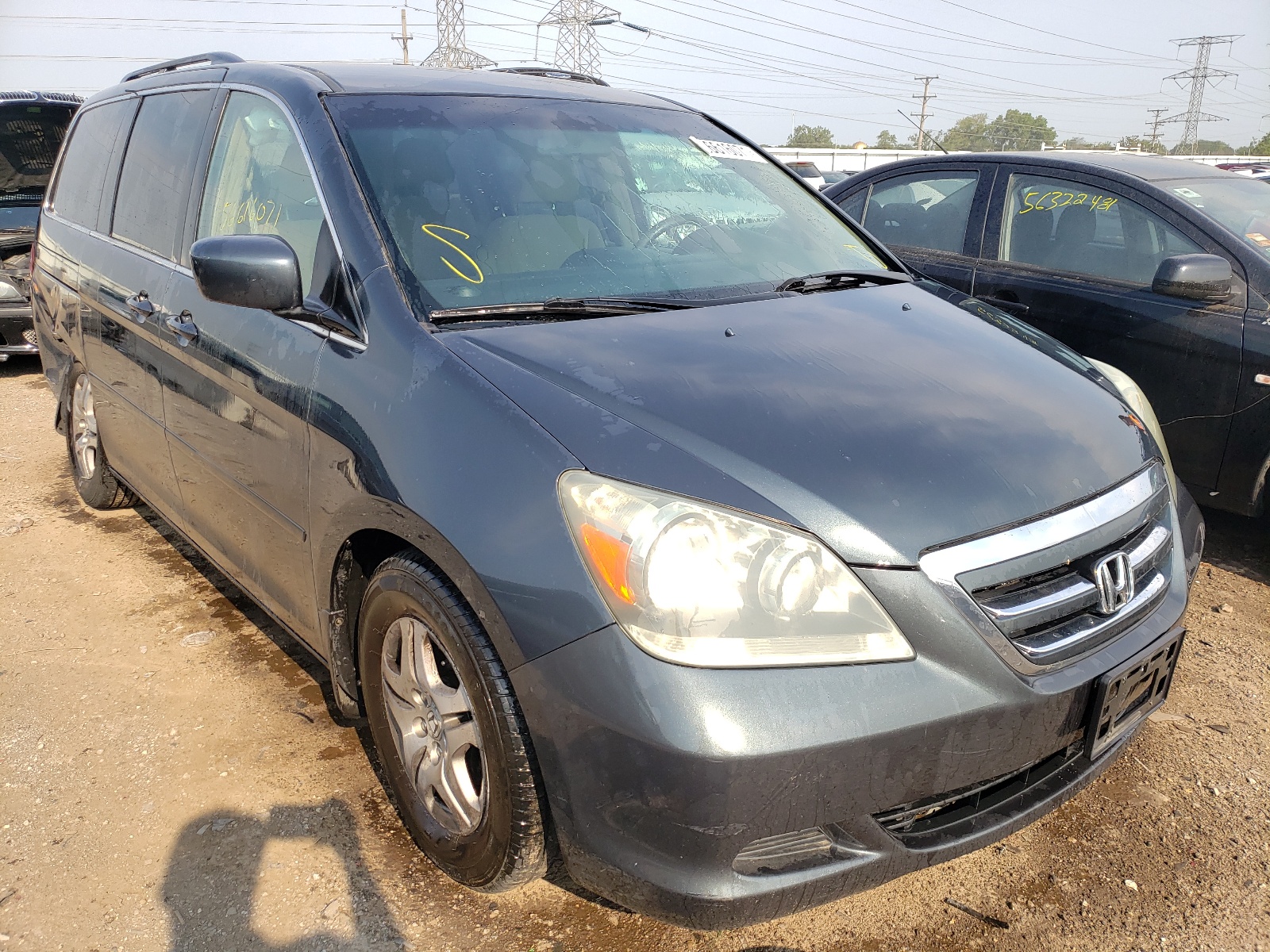 Photo 1 from auction – 2006 HONDA ODYSSEY EX with VIN 5FNRL38456B026286