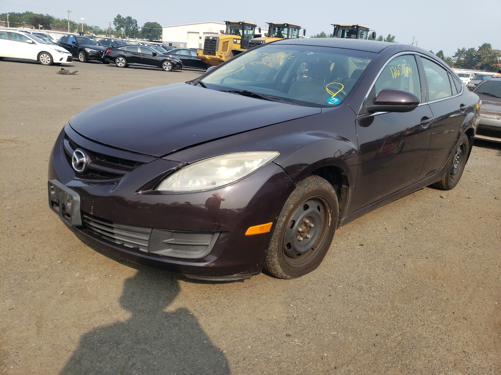 Photo 2 from auction – 2010 MAZDA 6 I with VIN 1YVHZ8BH5A5M31524