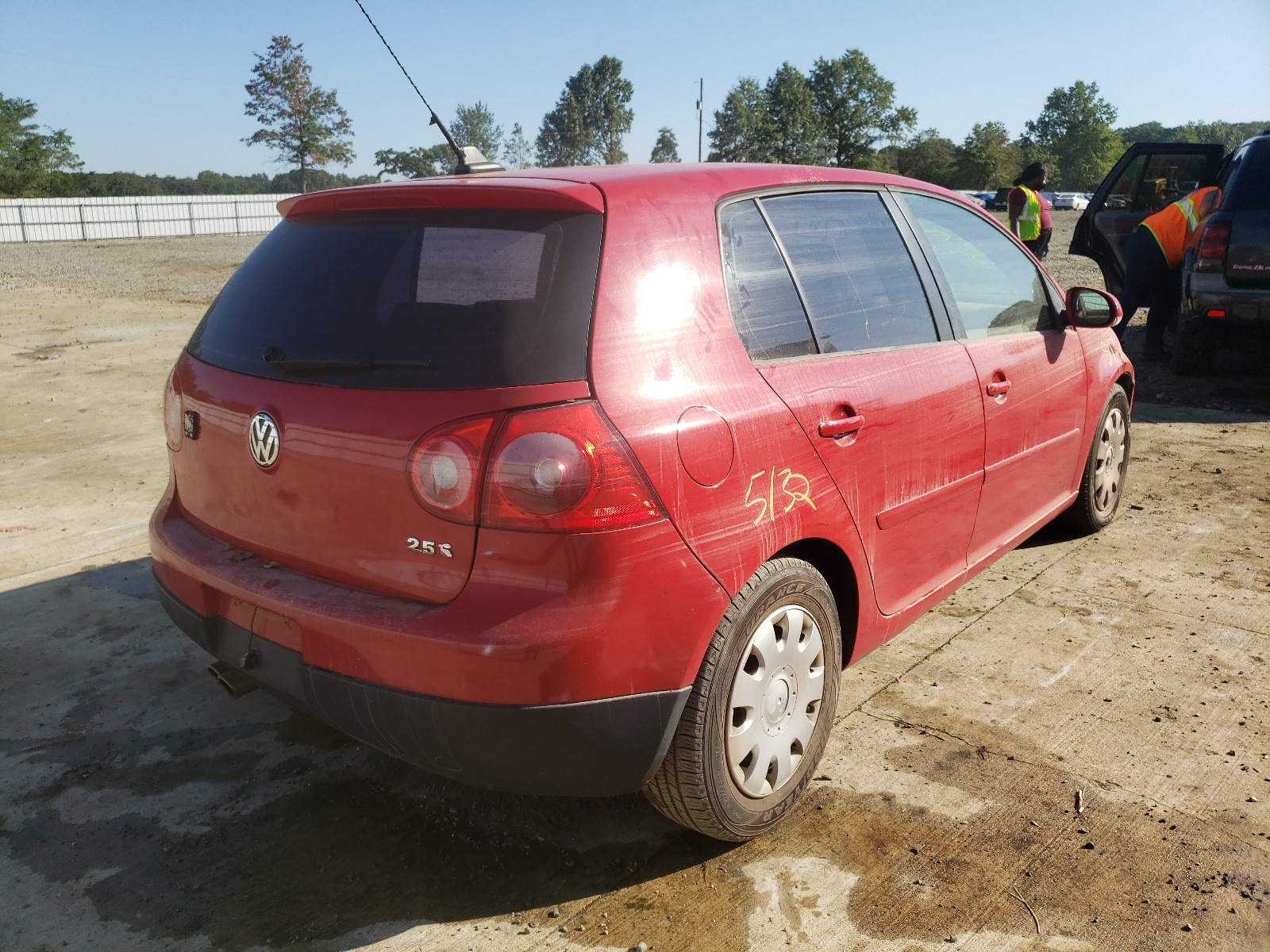 Photo 4 from auction – 2009 VOLKSWAGEN RABBIT with VIN WVWDB71K69W114700