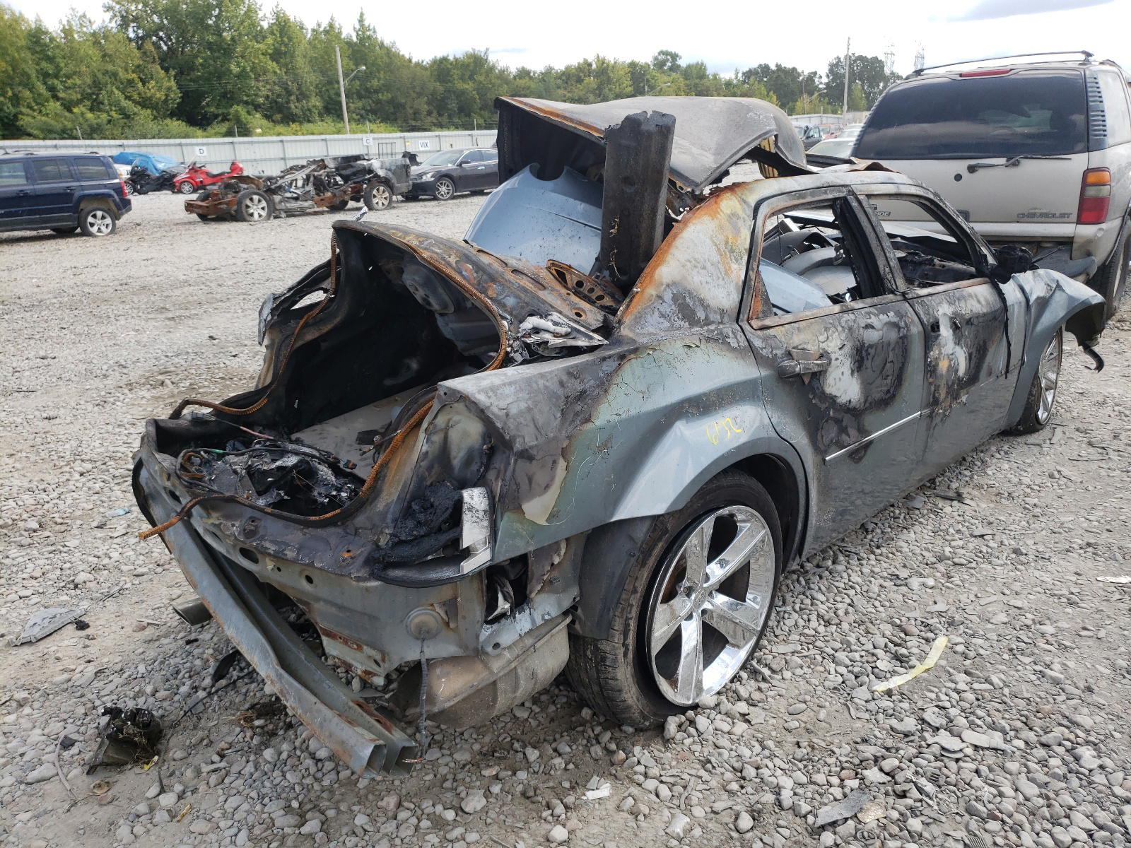 Photo 4 from auction – 2006 CHRYSLER 300C with VIN 2C3KA63H06H290663