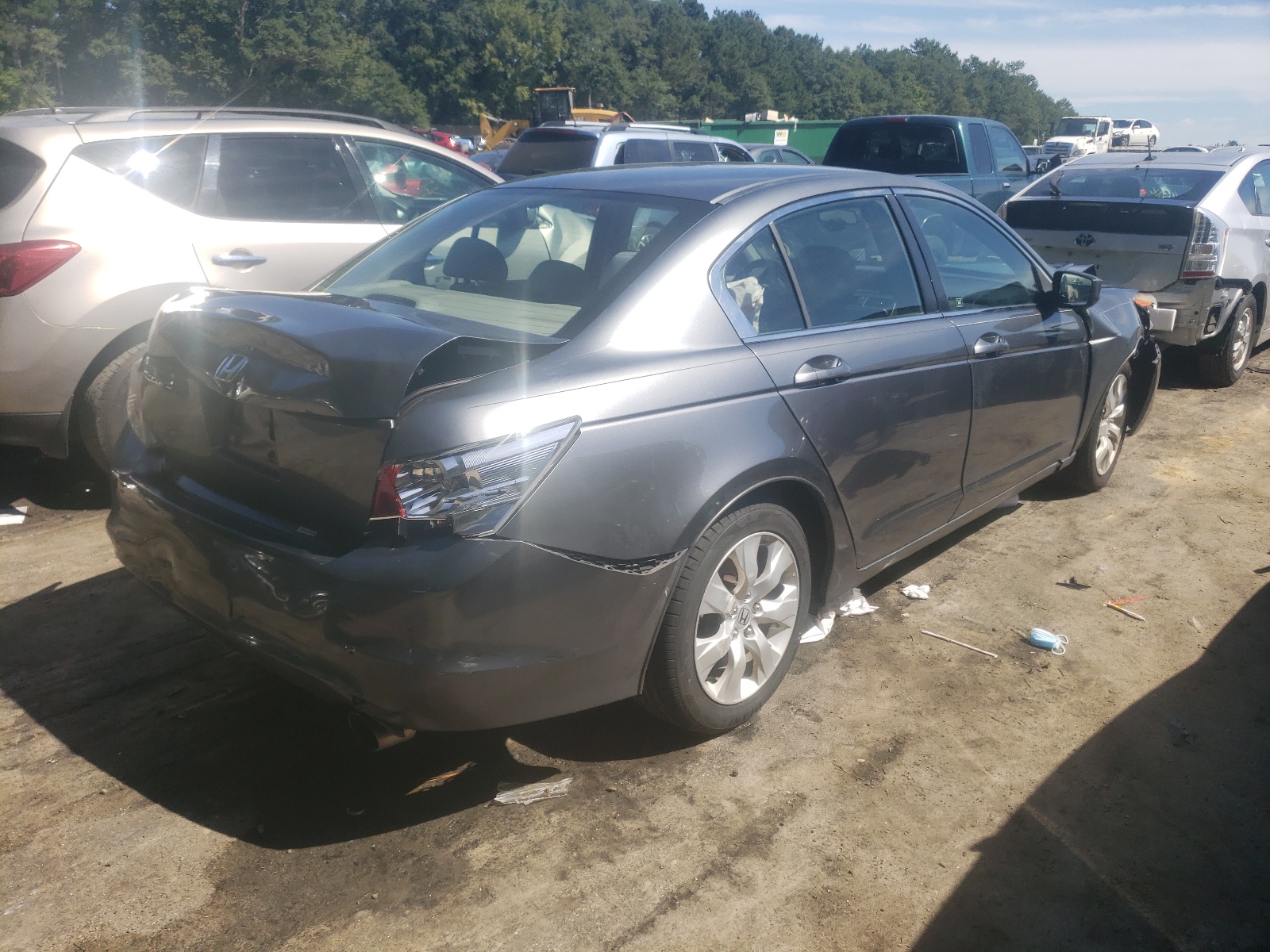 Photo 4 from auction – 2008 HONDA ACCORD EX with VIN JHMCP26738C000835