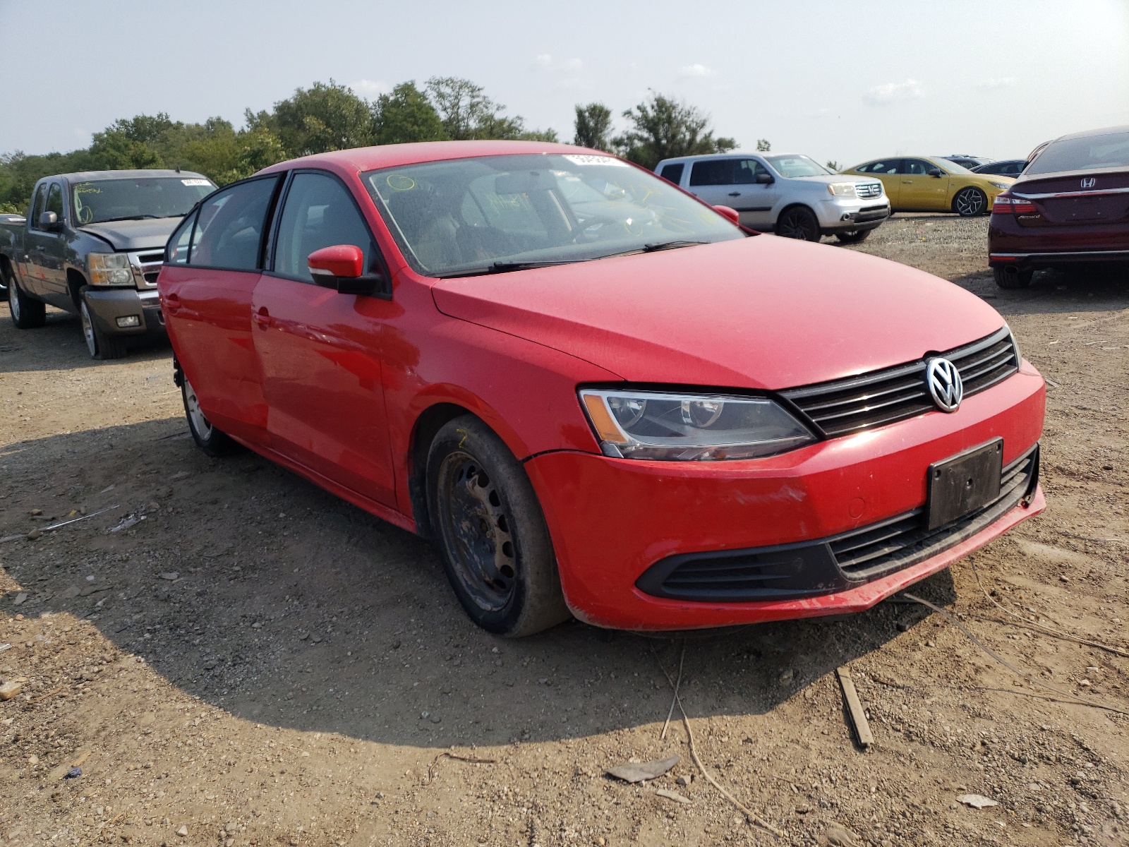 Photo 1 from auction – 2012 VOLKSWAGEN JETTA SE with VIN 3VWDP7AJ0CM318440