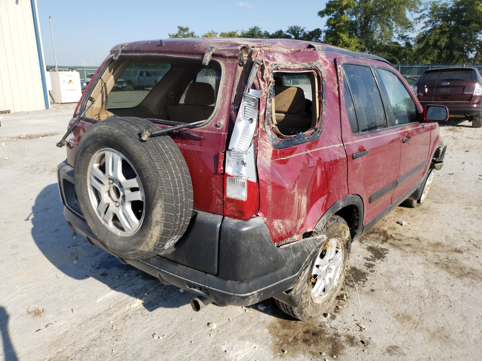 Photo 4 from auction – 2004 HONDA CR-V EX with VIN JHLRD78844C058859