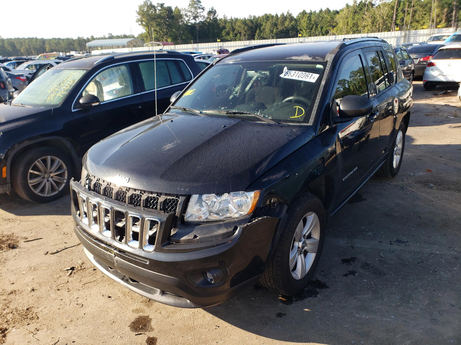 Photo 2 from auction – 2012 JEEP COMPASS SP with VIN 1C4NJCBA8CD530479