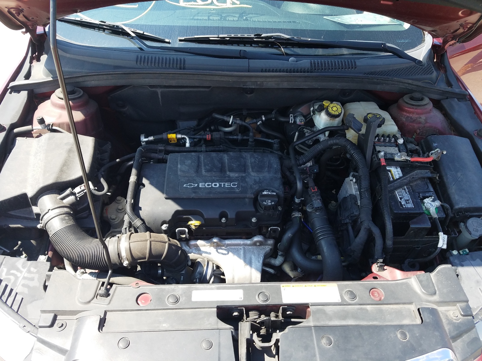 Photo 7 from auction – 2015 CHEVROLET CRUZE LT with VIN 1G1PC5SB2F7140819