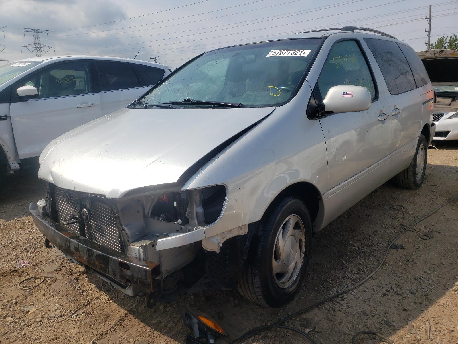 Photo 2 from auction – 2002 TOYOTA SIENNA with VIN 4T3ZF13C22U488013