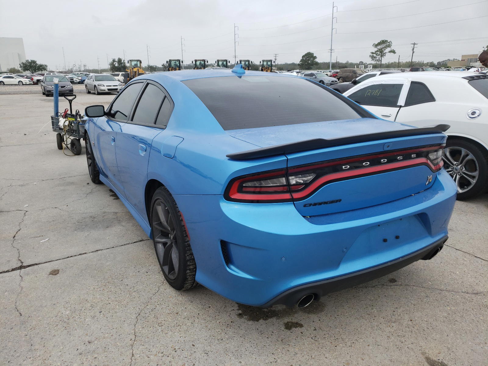 Photo 3 from auction – 2019 DODGE CHARGER SC with VIN 2C3CDXGJ8KH718360