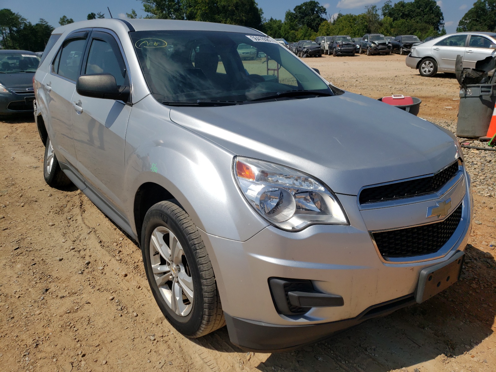 CHEVROLET EQUINOX LS 2013 with VIN 2GNALBEK0D1180289 - Photo from auction