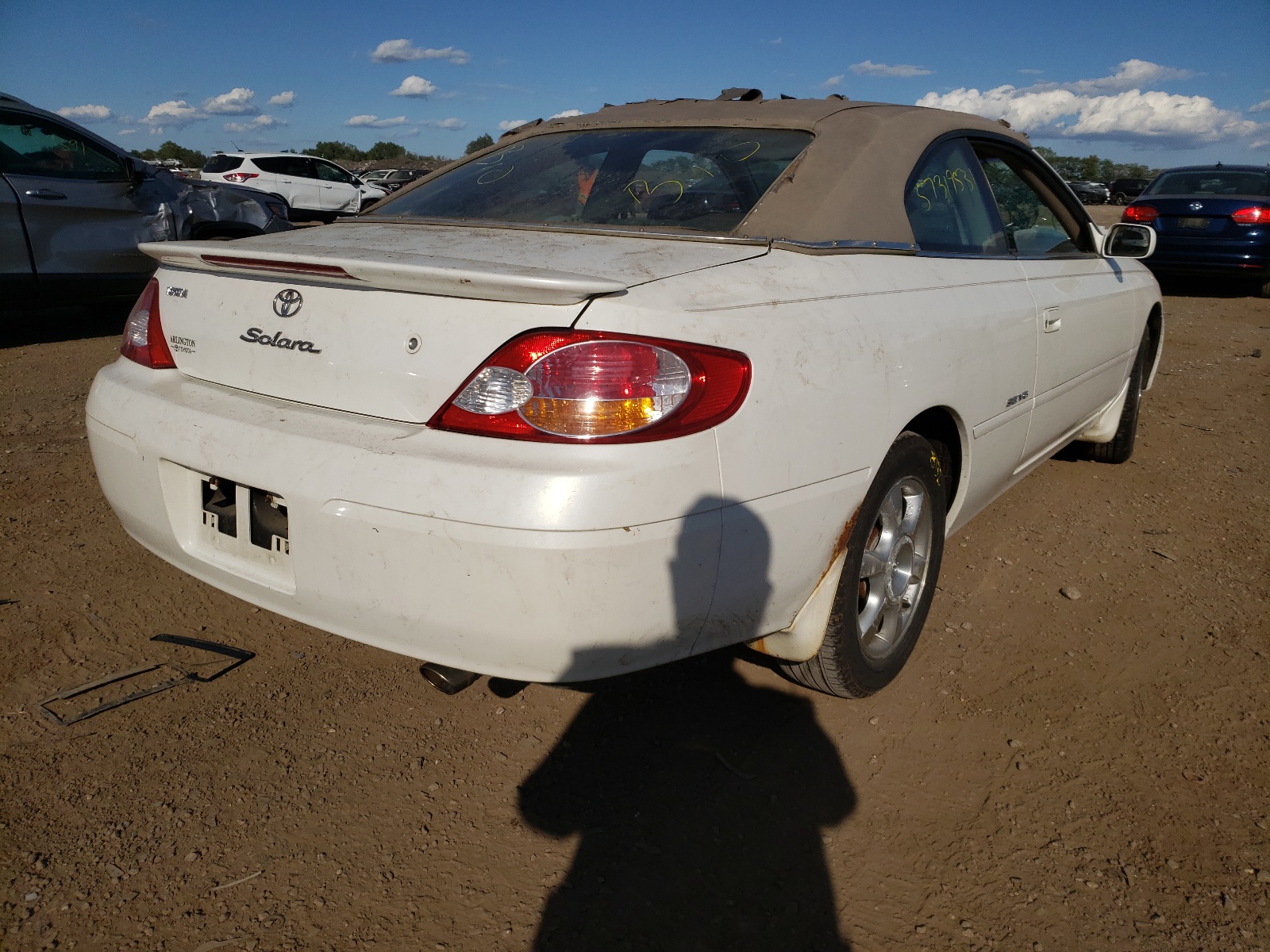 Photo 4 from auction – 2003 TOYOTA CAMRY SOLA with VIN 2T1CF22P03C605499
