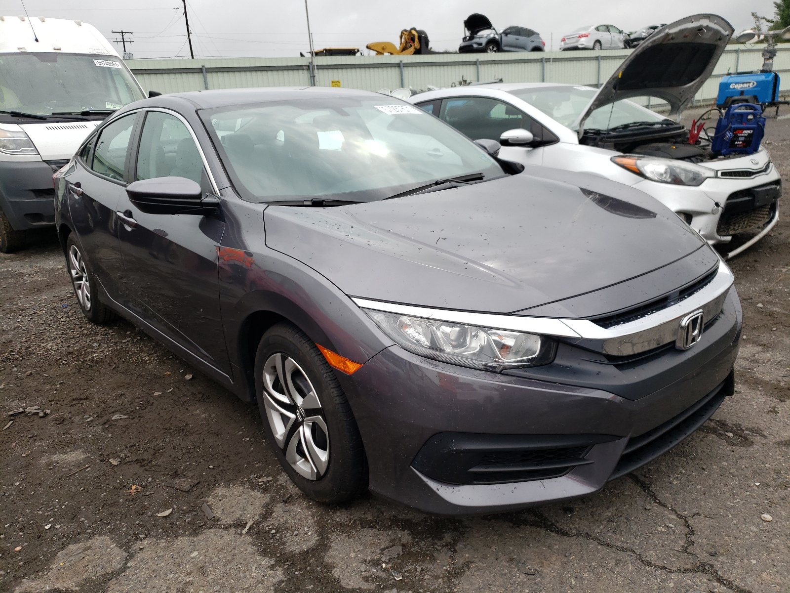 HONDA CIVIC LX 2018 with VIN 2HGFC2F58HH540012 - Photo from auction