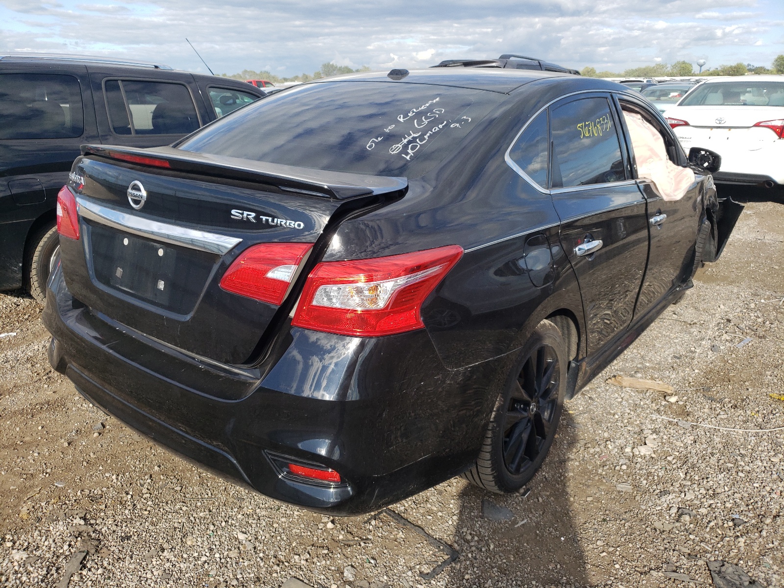 Photo 4 from auction – 2017 NISSAN SENTRA SR with VIN 3N1CB7AP4HY276231