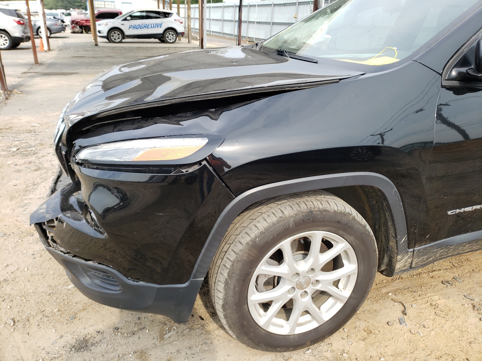Photo 9 from auction – 2017 JEEP CHEROKEE S with VIN 1C4PJLABXHD232025