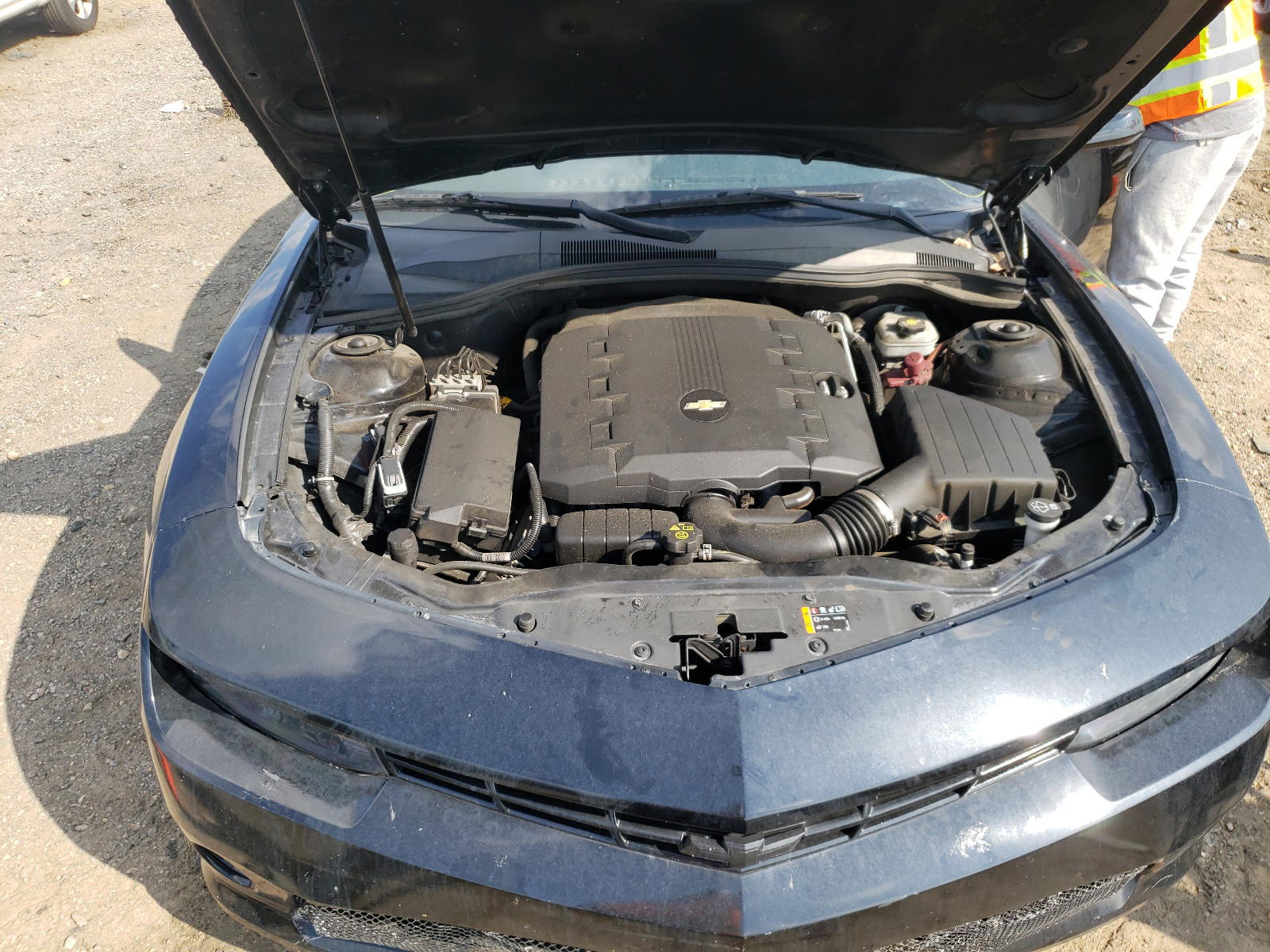 Photo 7 from auction – 2014 CHEVROLET CAMARO LS with VIN 2G1FE1E32E9229712