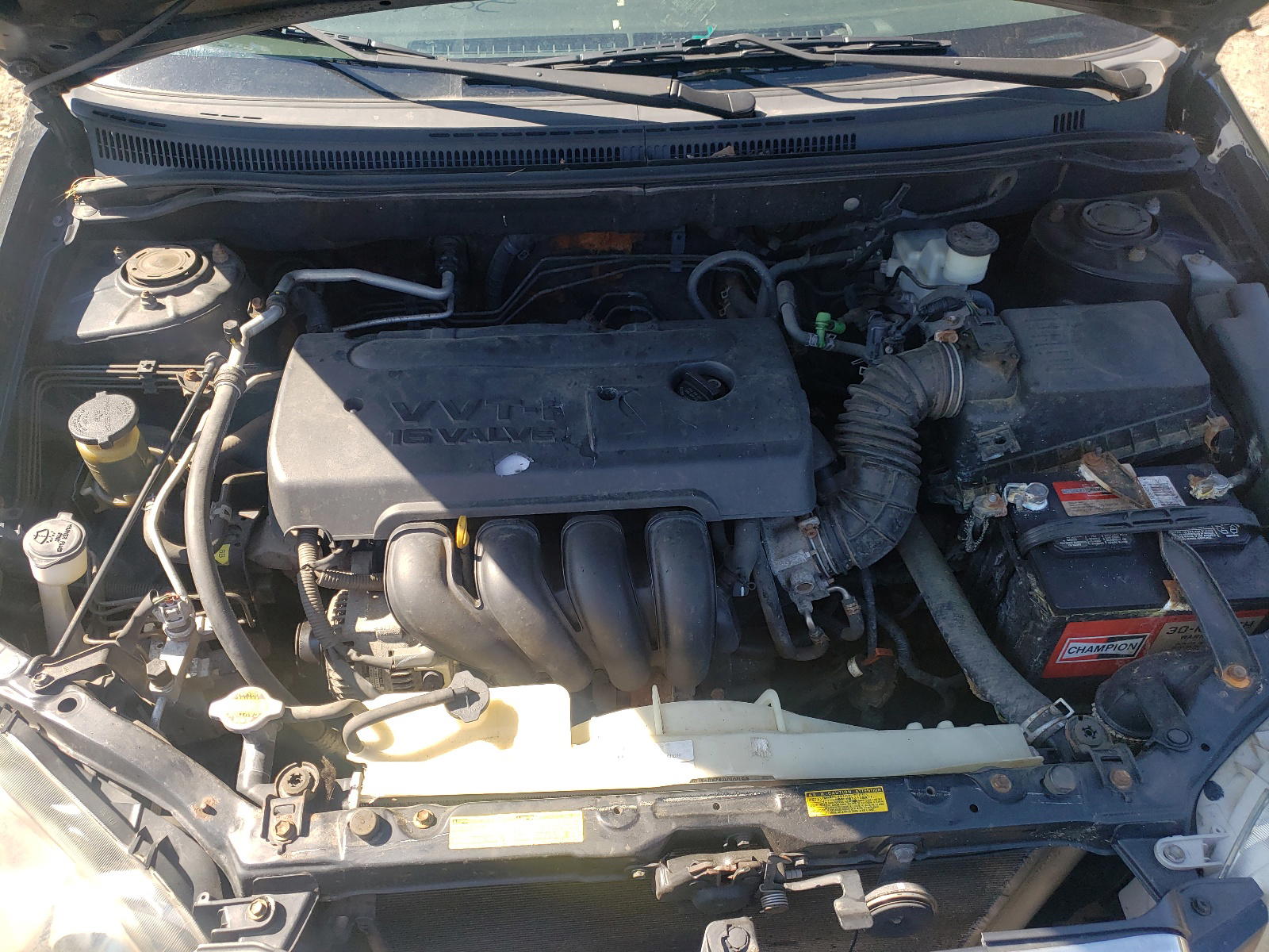 Photo 7 from auction – 2005 TOYOTA COROLLA CE with VIN 2T1BR30E75C354526
