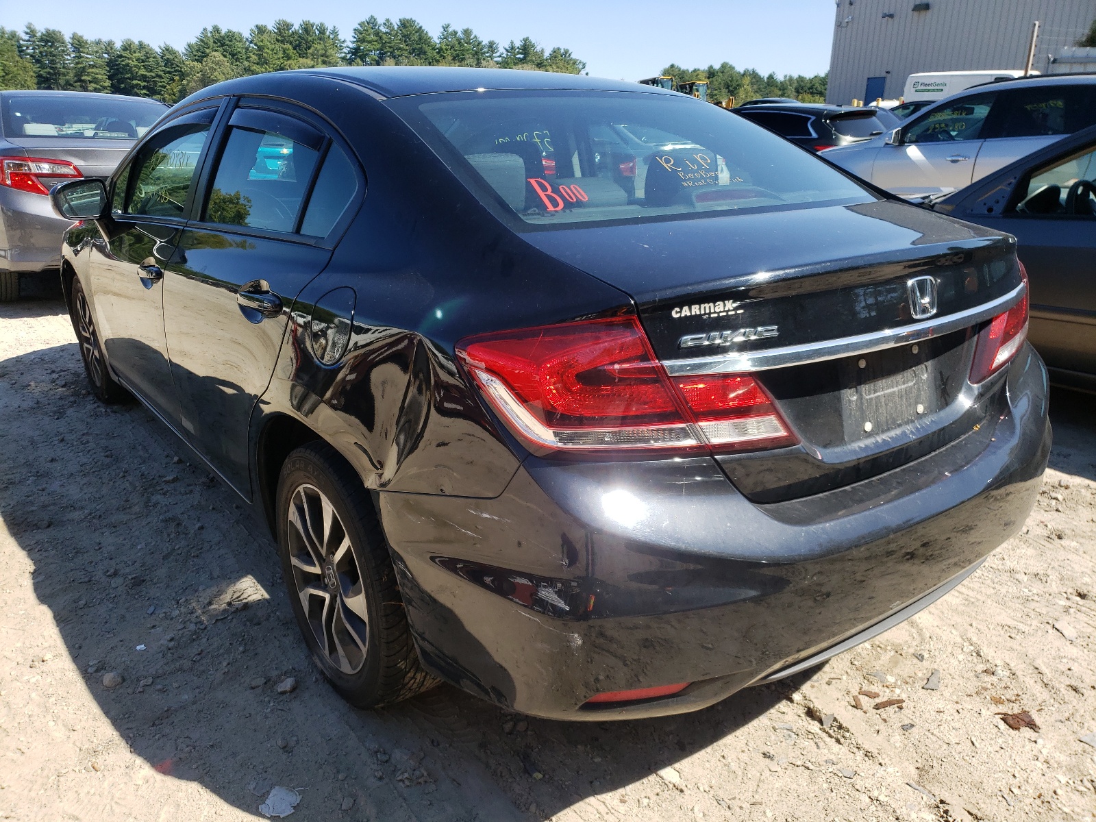 Фото 3 с аукциона – 2015 HONDA CIVIC EX с VIN 19XFB2F82FE238512