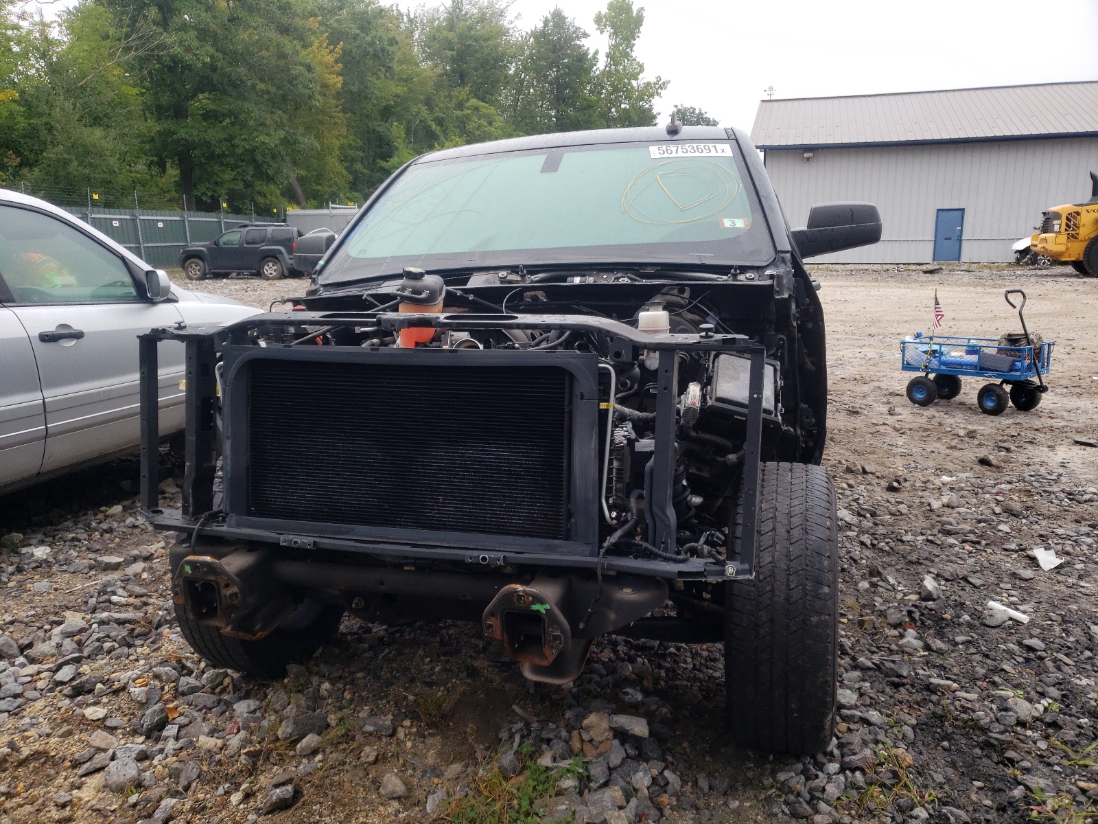 Photo 9 from auction – 2017 CHEVROLET SILVERADO with VIN 1GCVKNEC4HZ295241